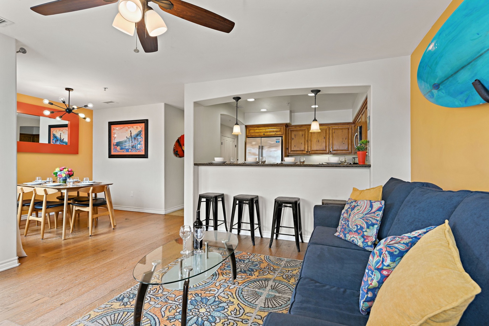Open floorplan