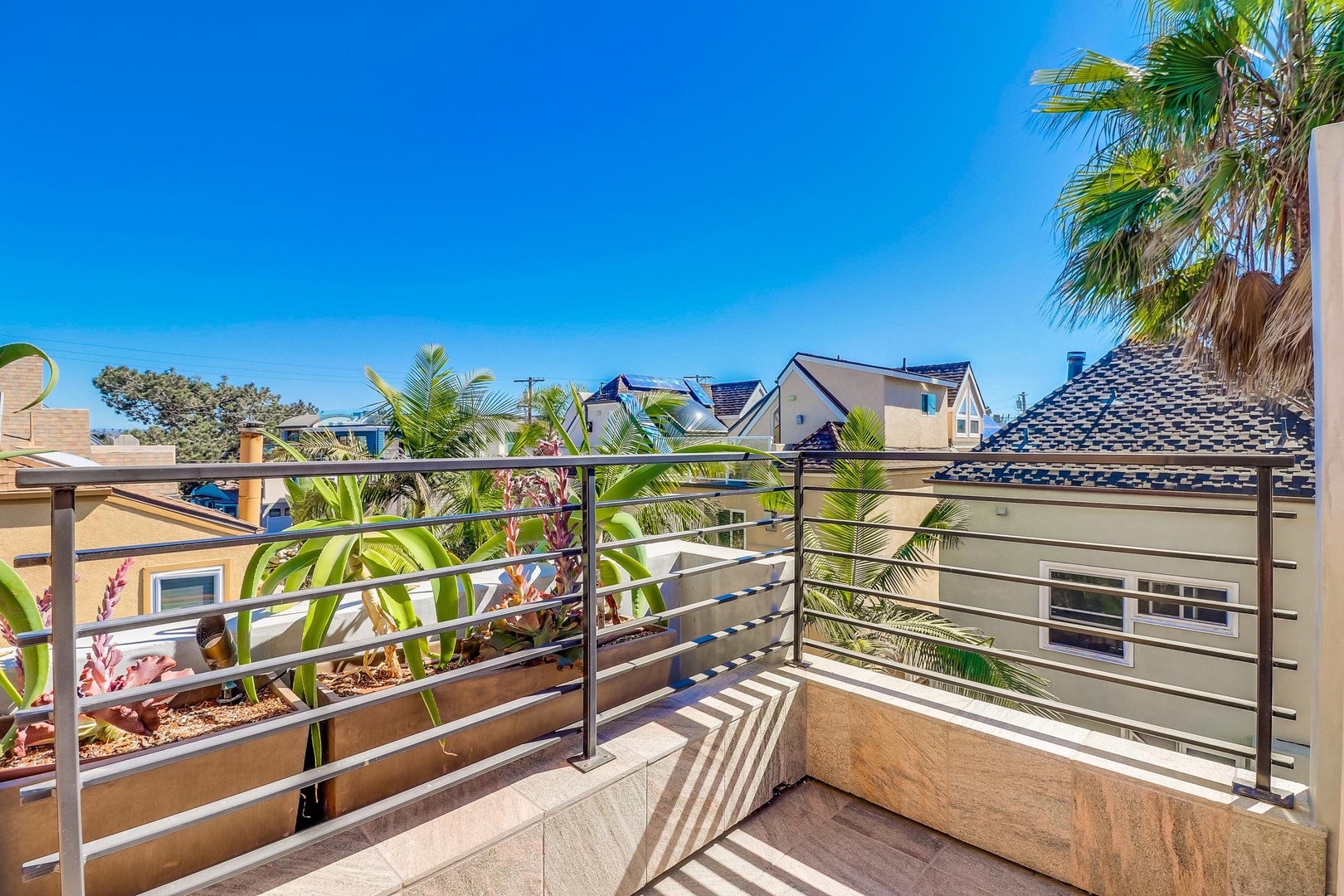 Patio off the master loft