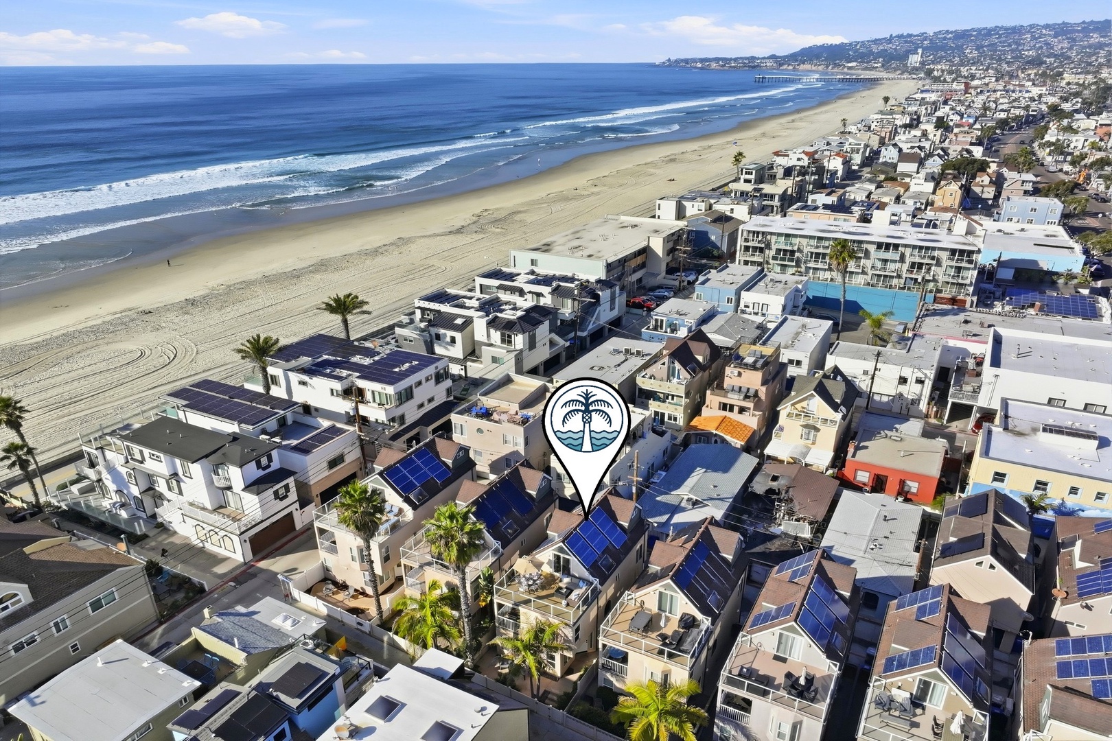 Miles of sandy beach to explore