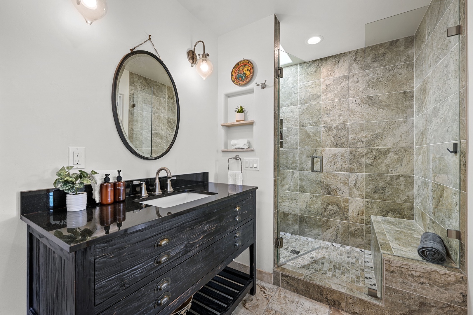 Guest suite 1 bathroom with shower