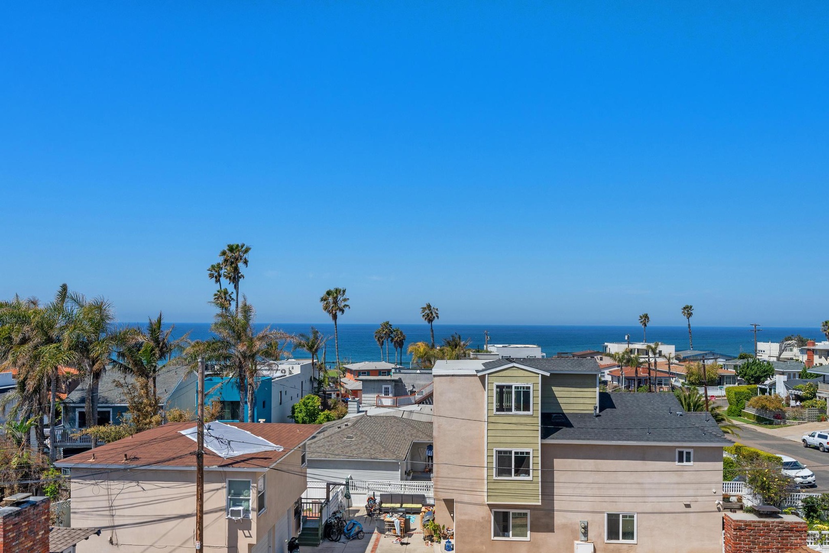 Oceanview rooftop deck