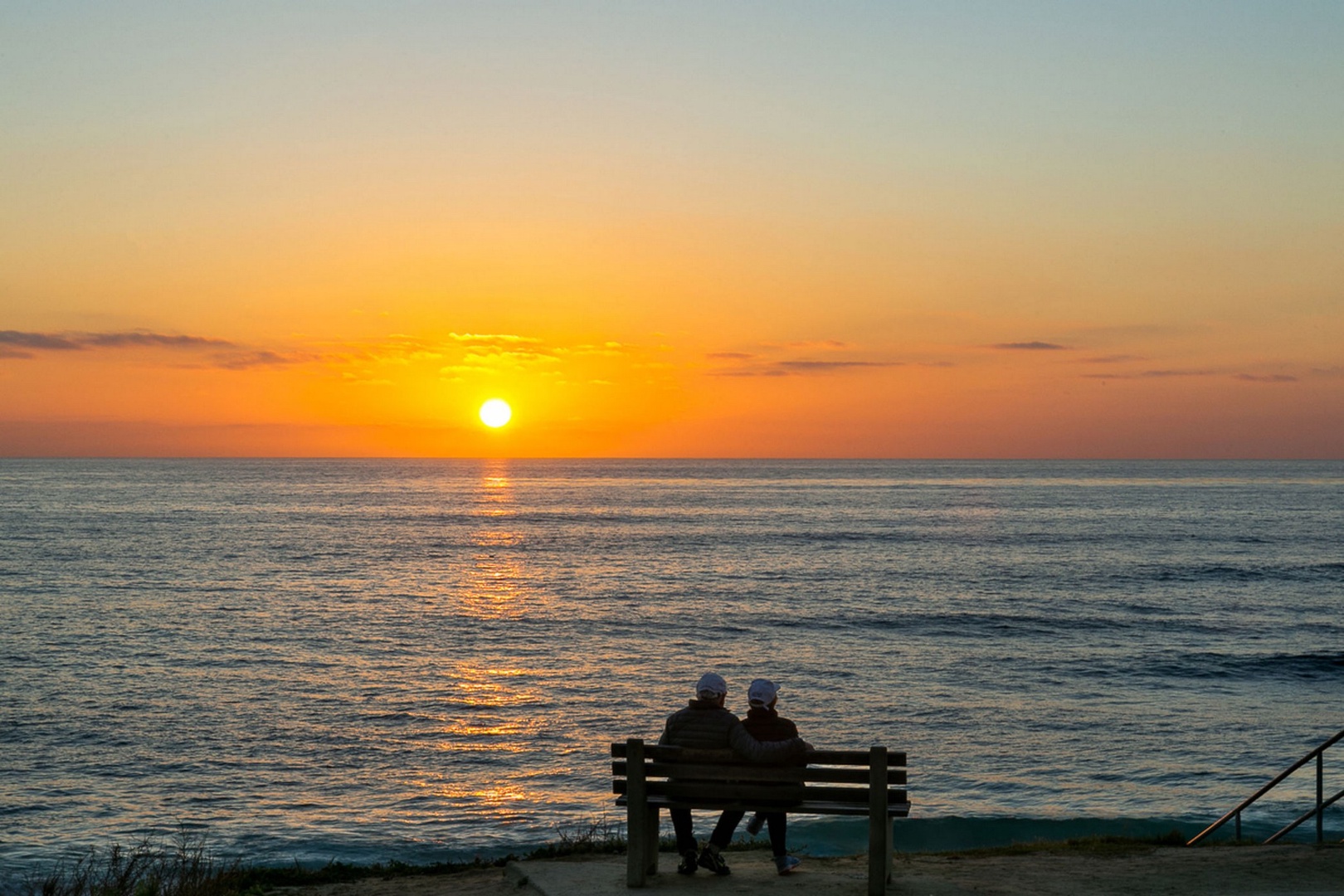 Spectacular Pacific Ocean sunsets