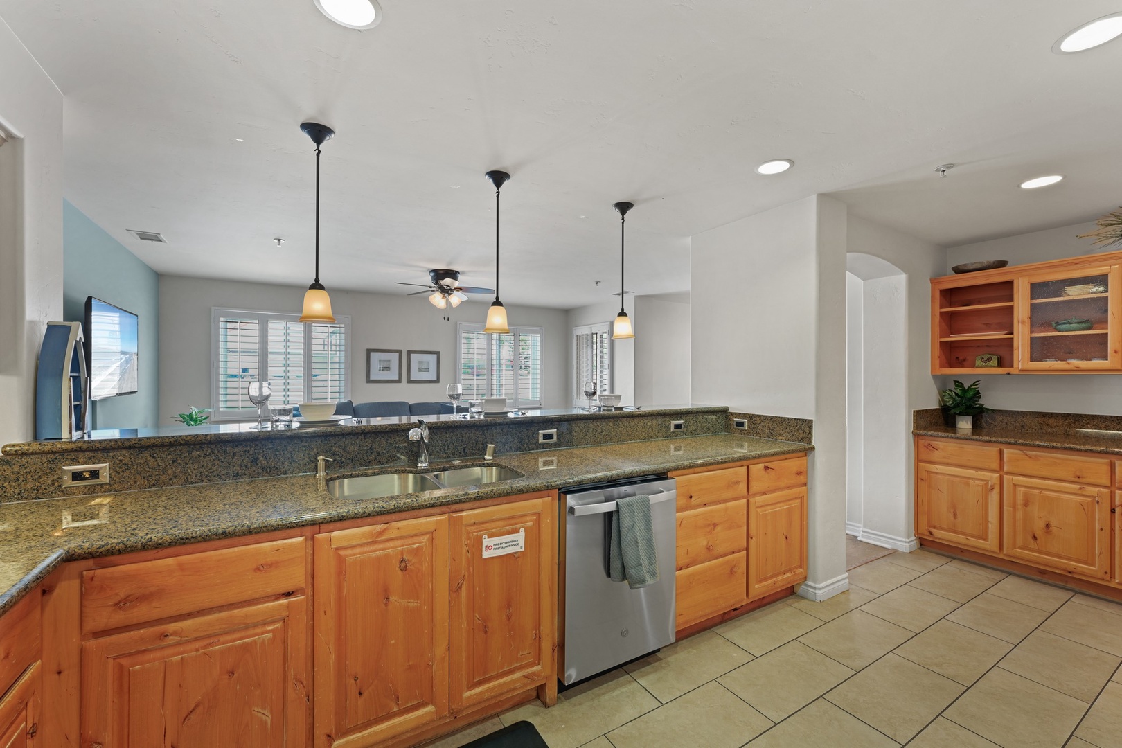 Granite countertops