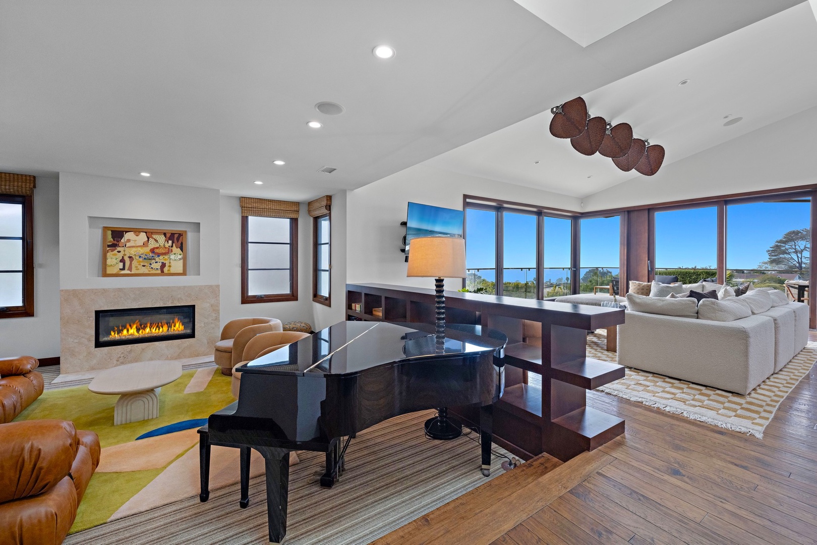 Baby grand piano for skilled musicians