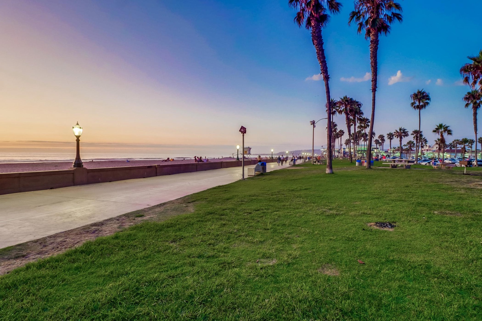 Beautiful strolls along the boardwalk