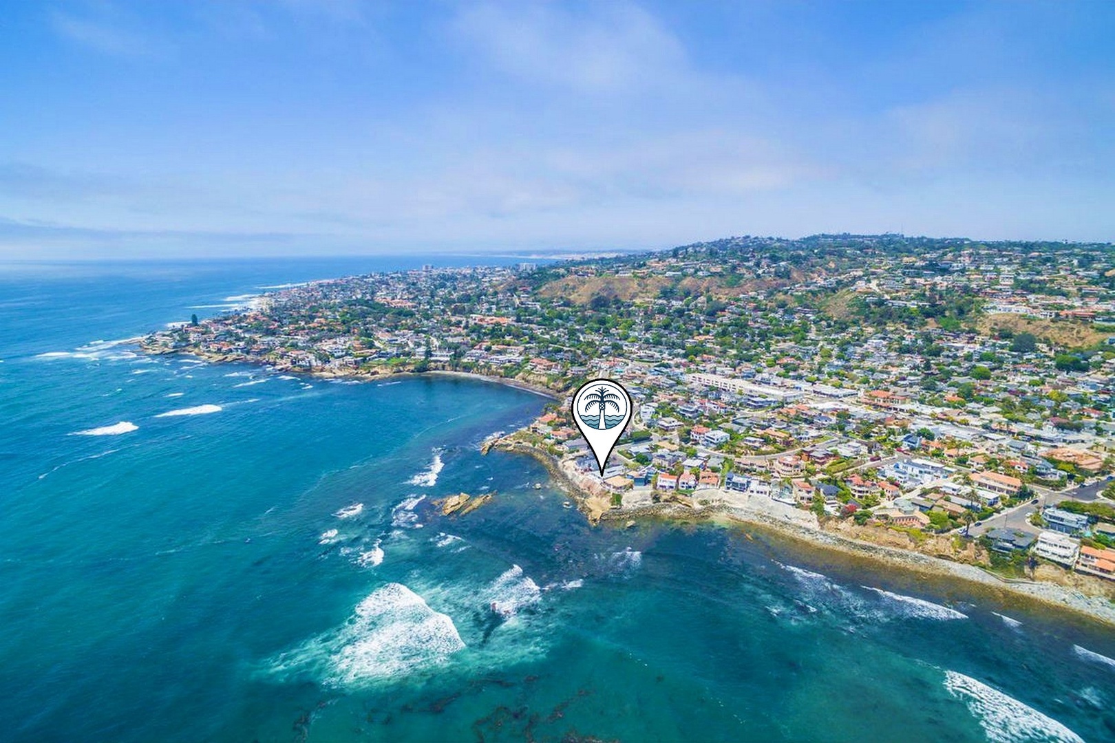 La Jolla coastline in San Diego