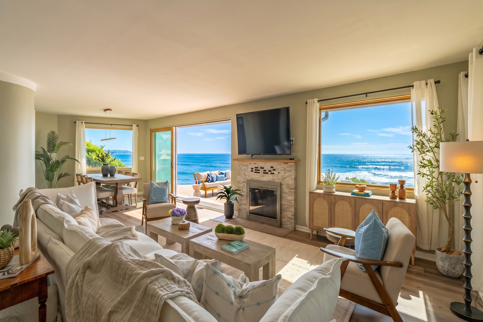 Endless ocean views from your windows