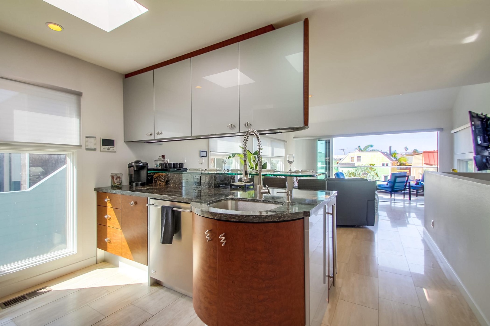 Gorgeous cabinetry and appliances