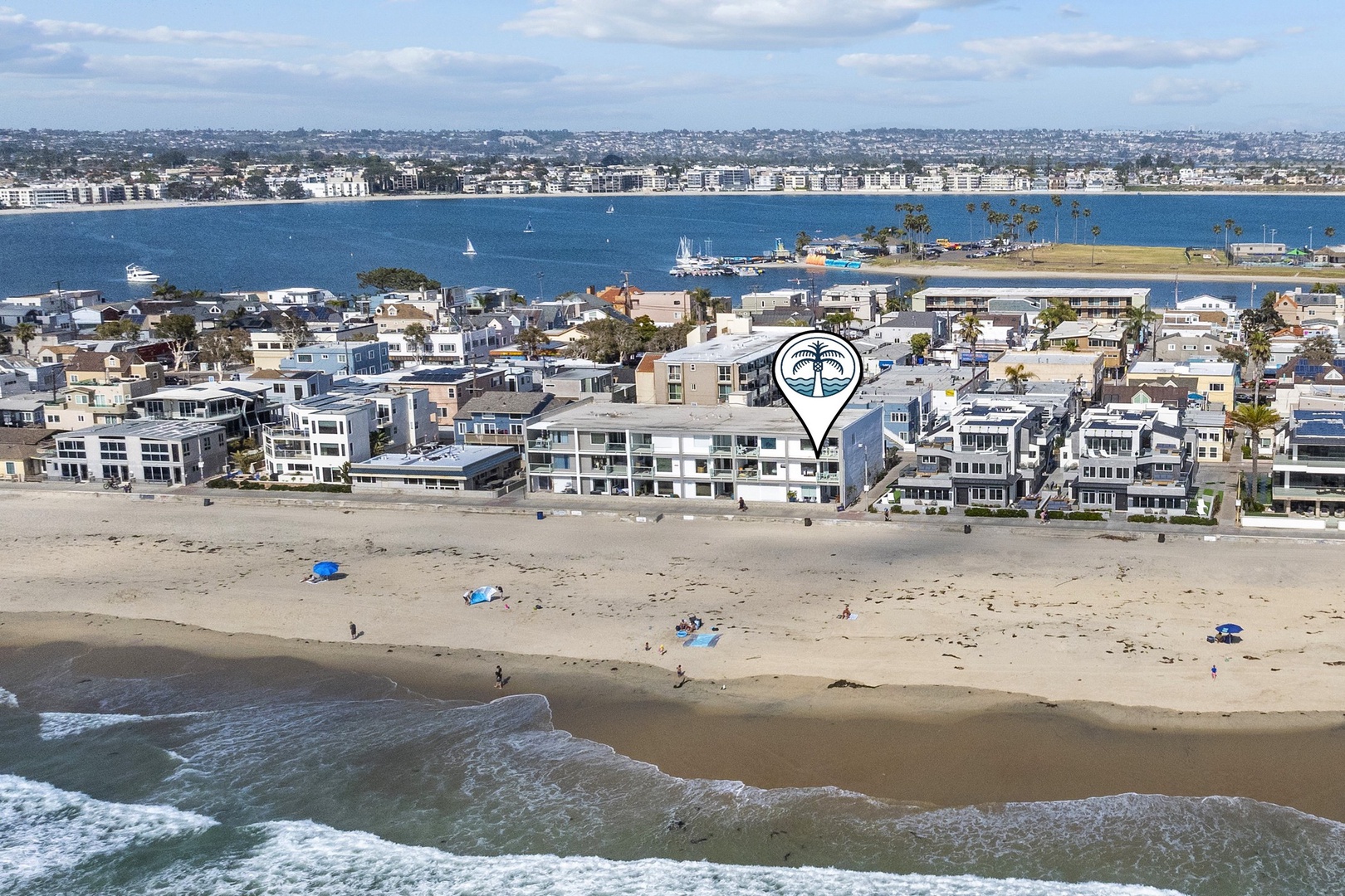 Oceanfront and close to Mission Bay
