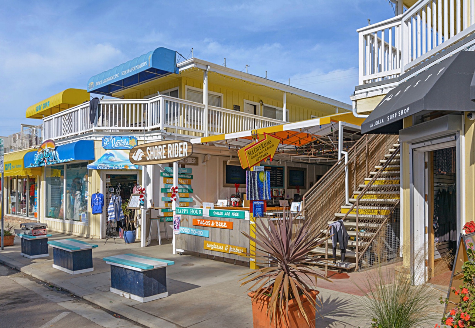 Plenty of beach and rental shops