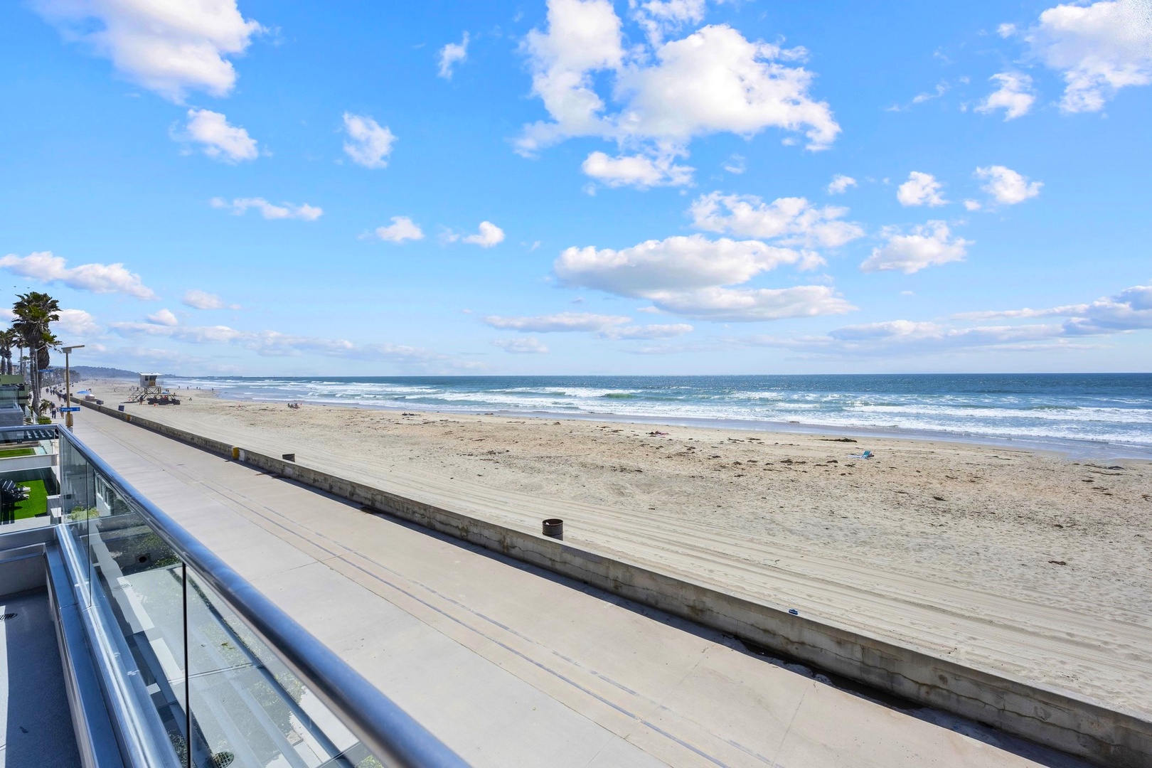 Endless beach and ocean