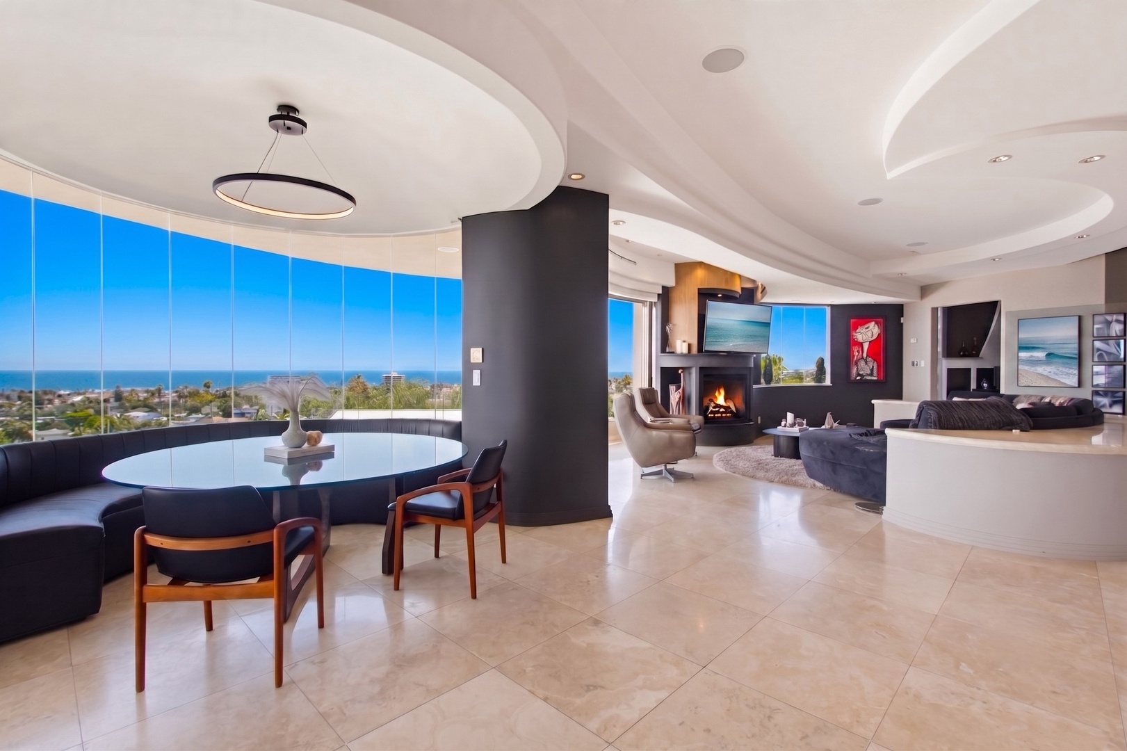 Modern luxury with sweeping ocean vistas