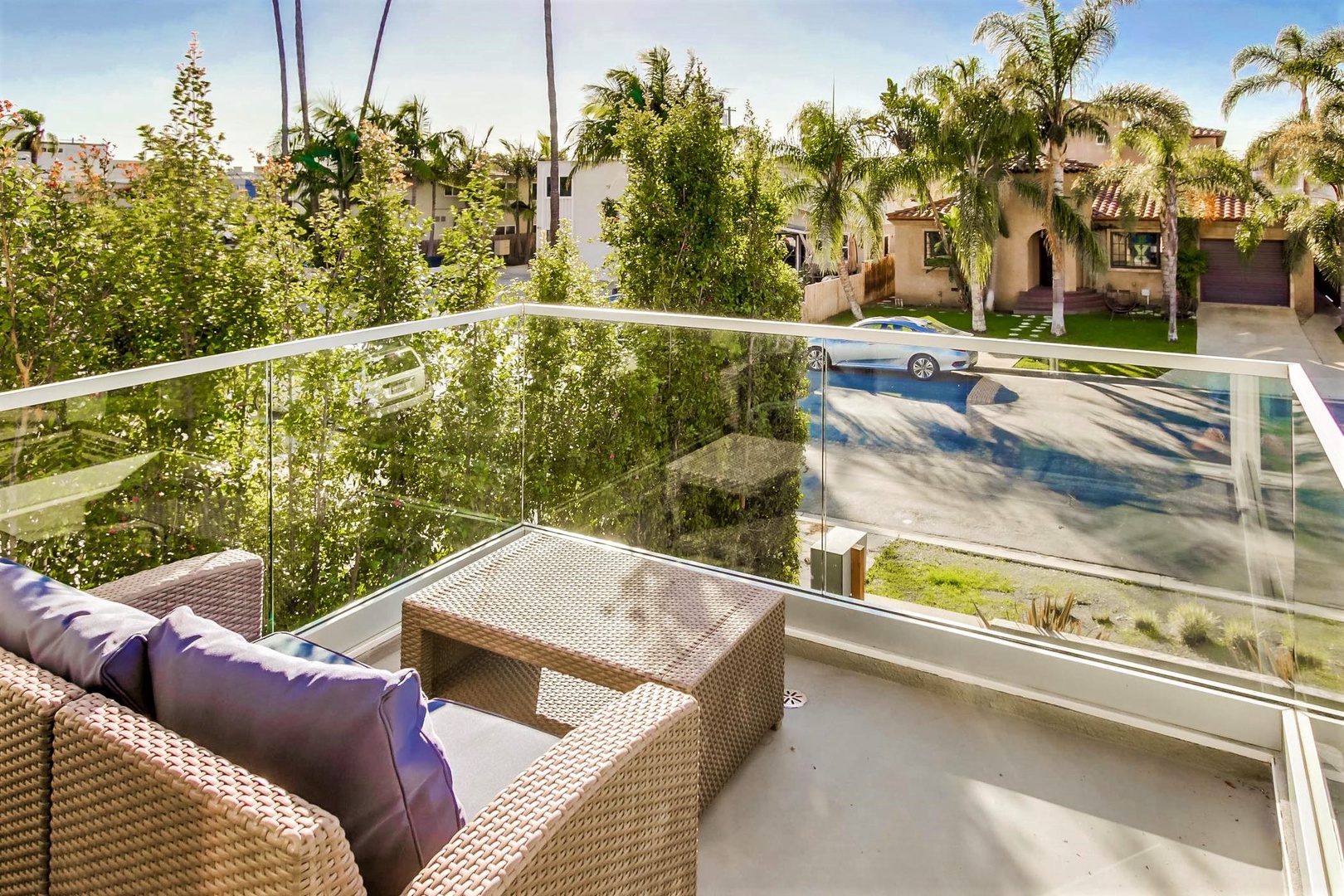 Balcony off Living area