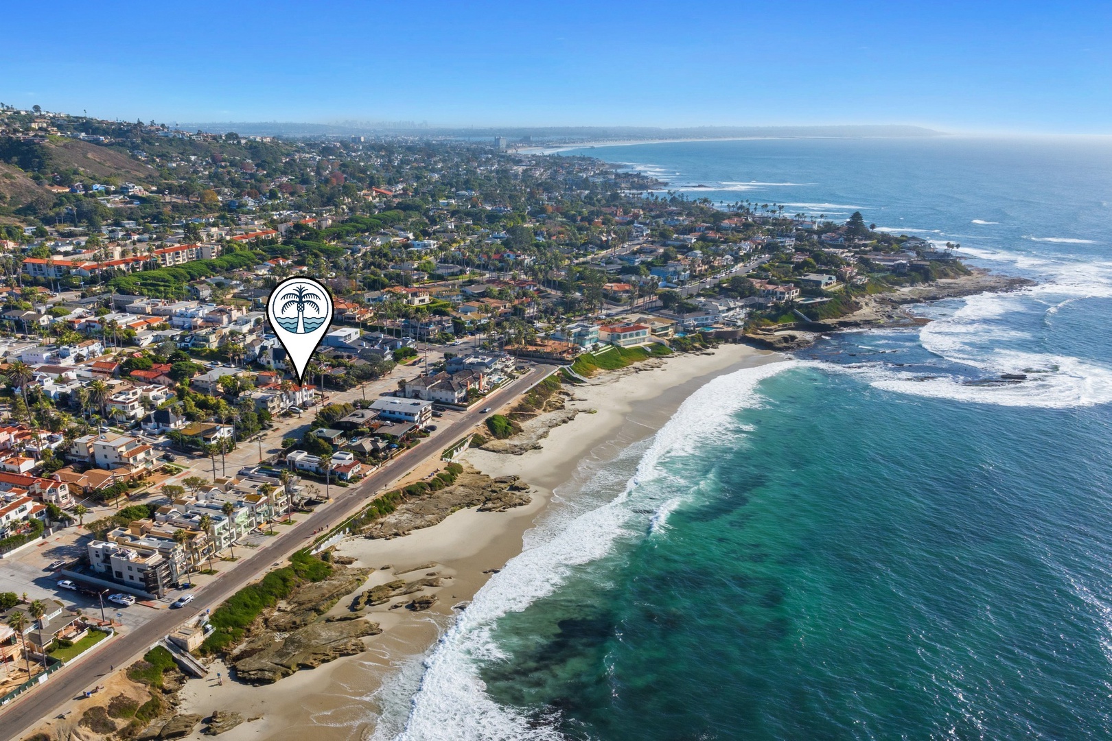 Prime stretch of San Diego coastline