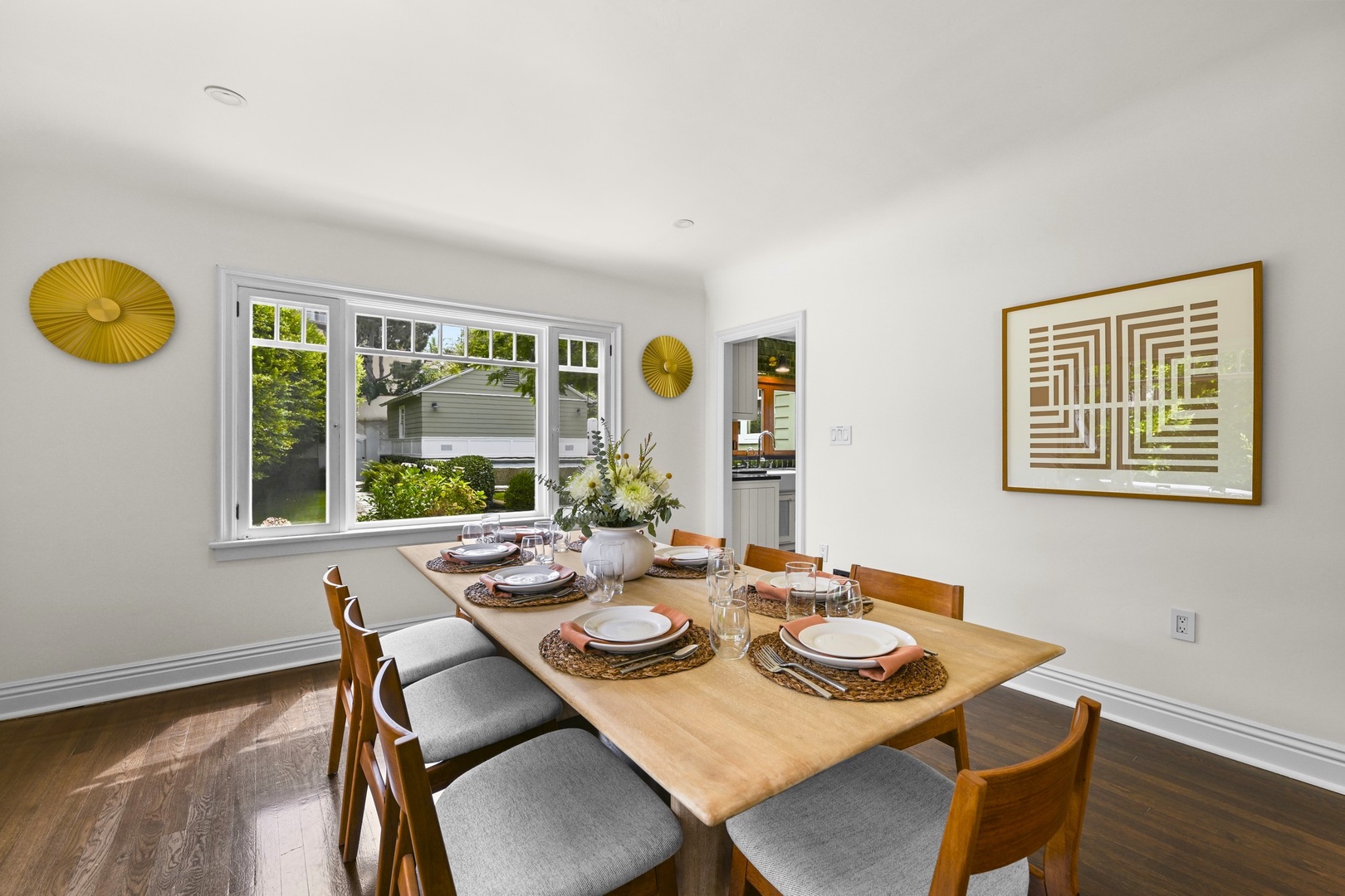 Dining table for 8