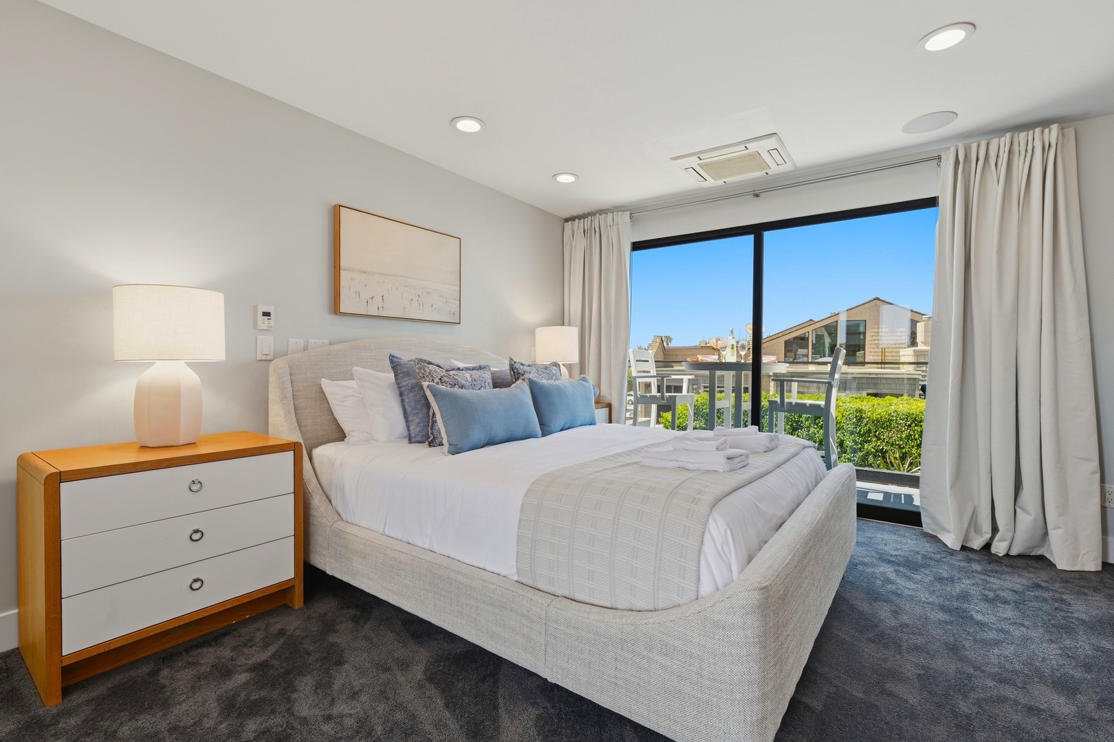 Bedroom Suite 1 with balcony access