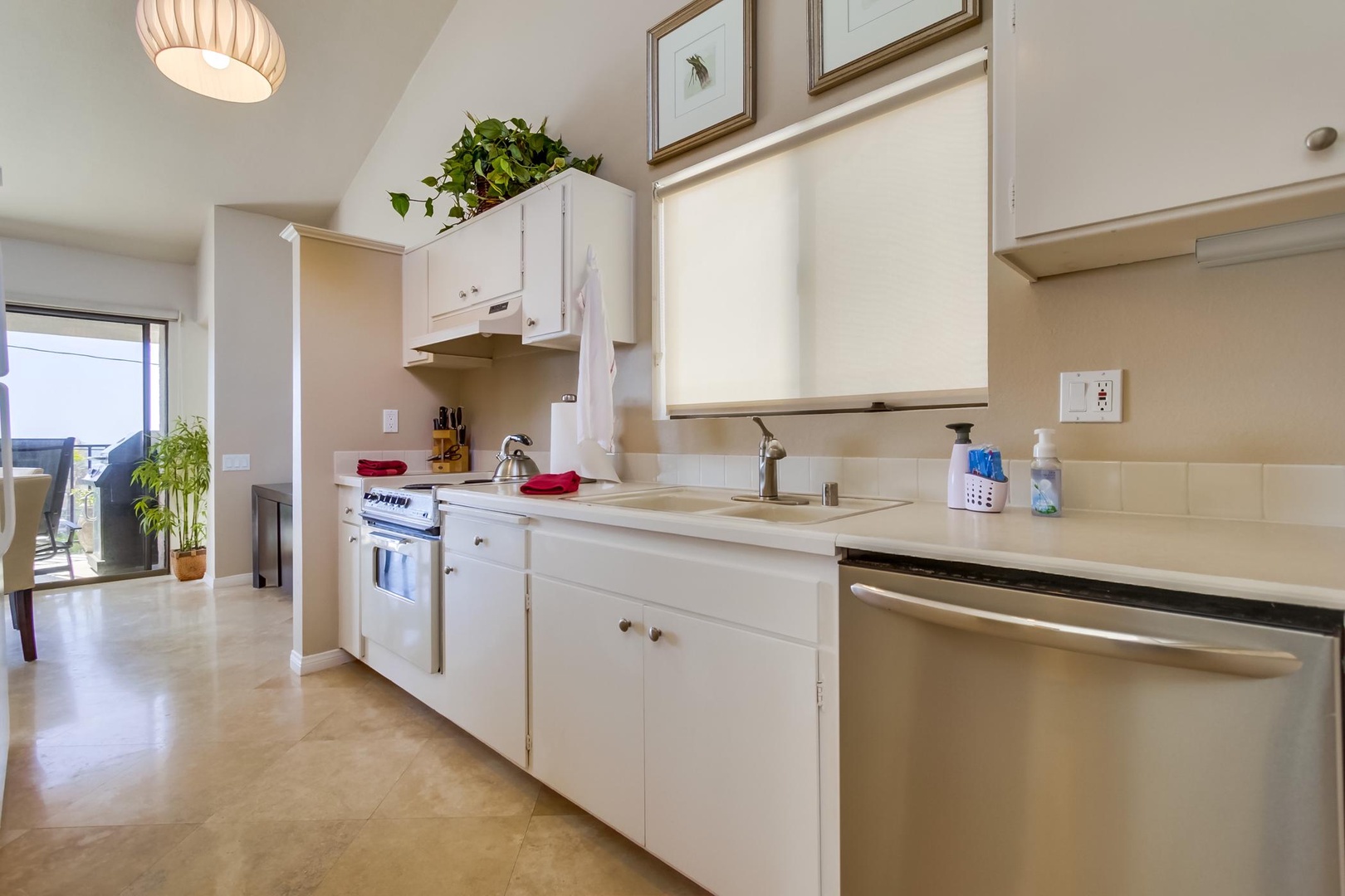 Kitchen with window