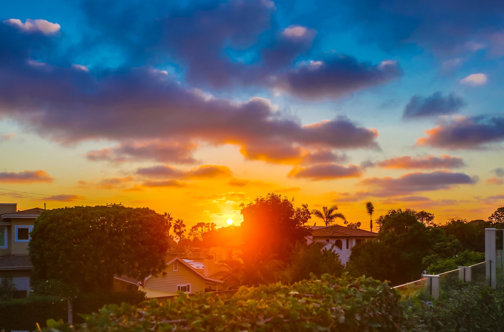 Gorgeous sunsets over the ocean