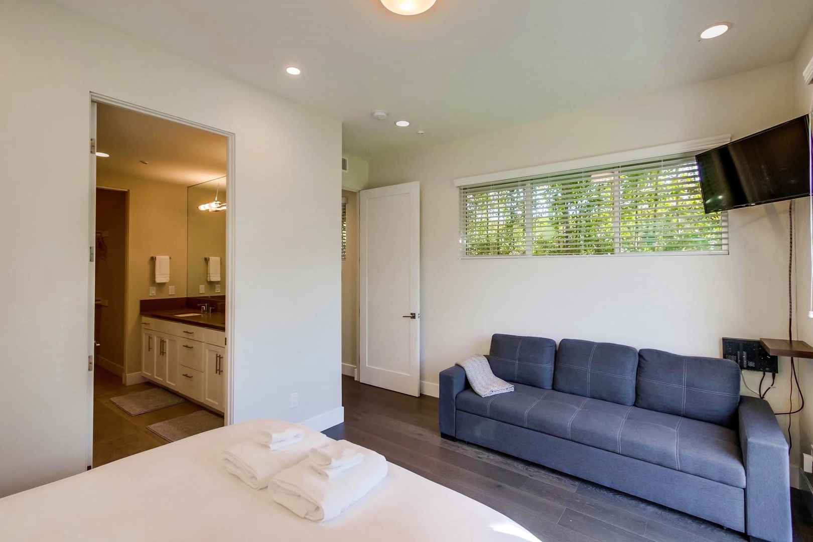 Bedroom 1 with en-suite bathroom