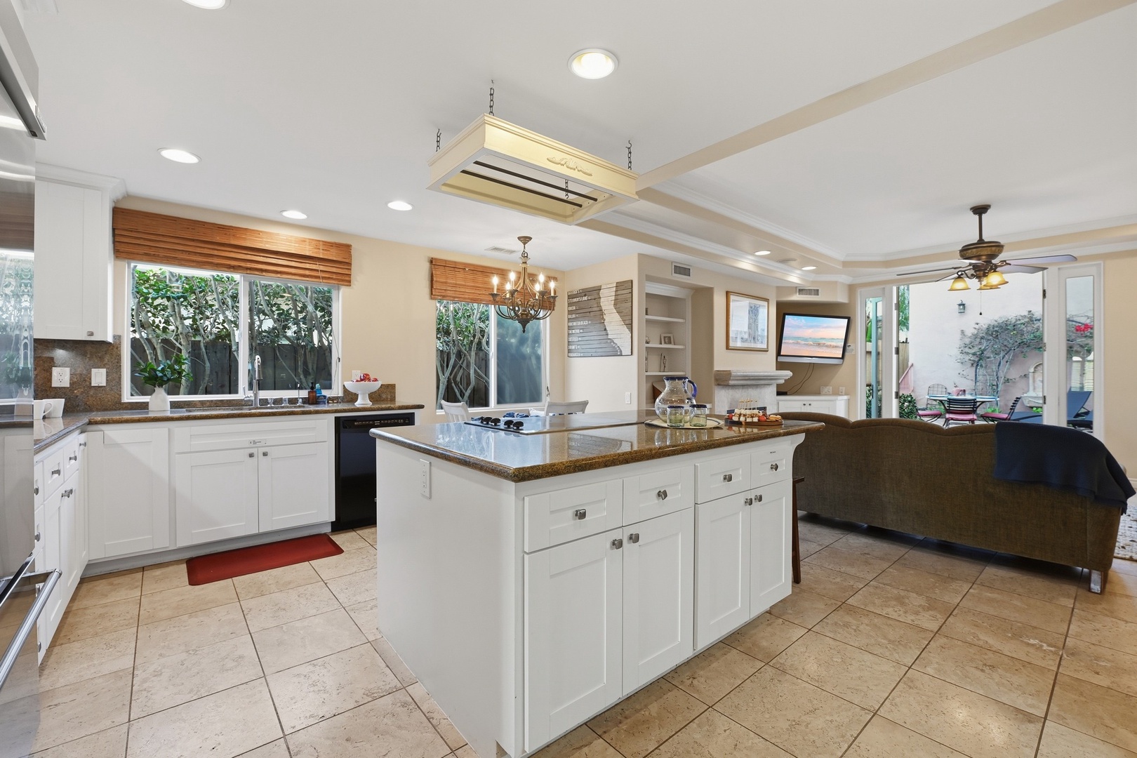 Family Kitchen with Prep Island