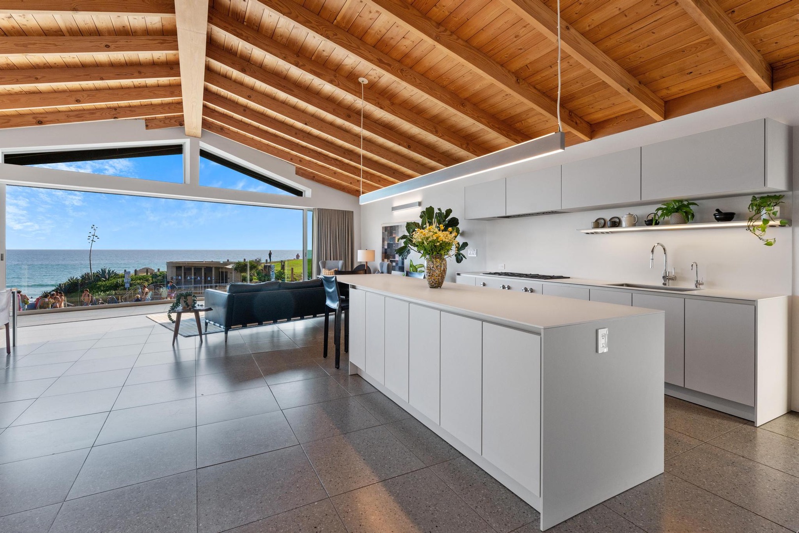 open floorplan kitchen