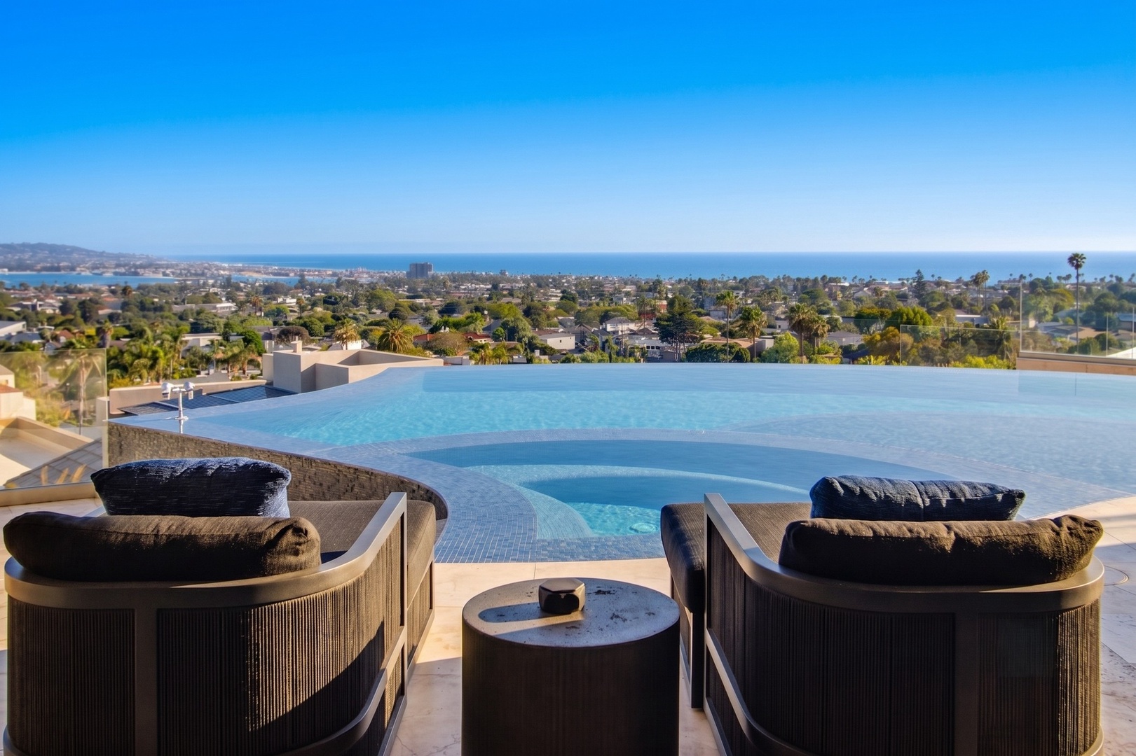 Panoramic views of Pacific Beach