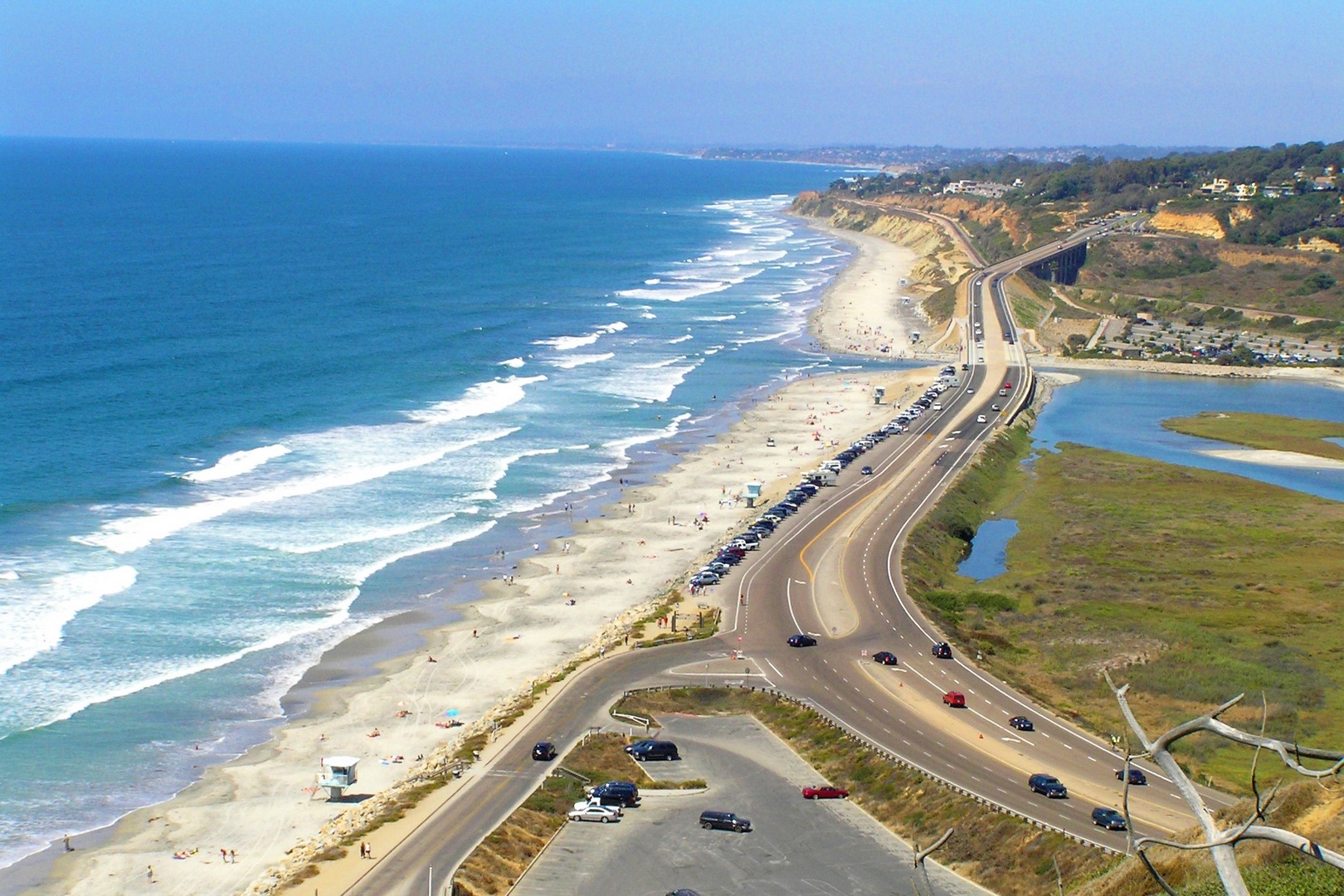 The beach is so close you can walk