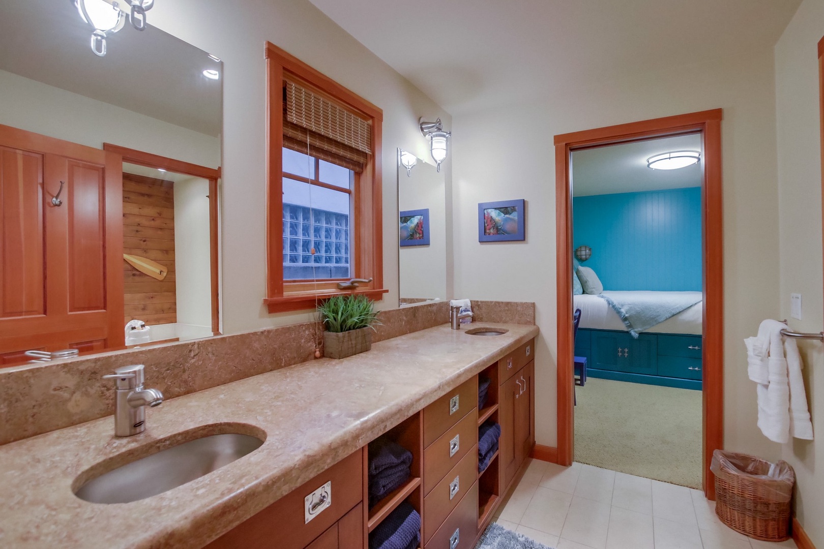 Bath between bedroom 2 and 3