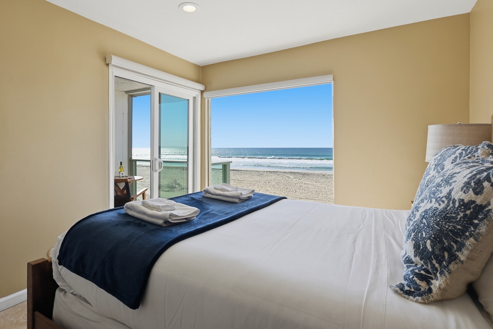 Ocean views and patio access