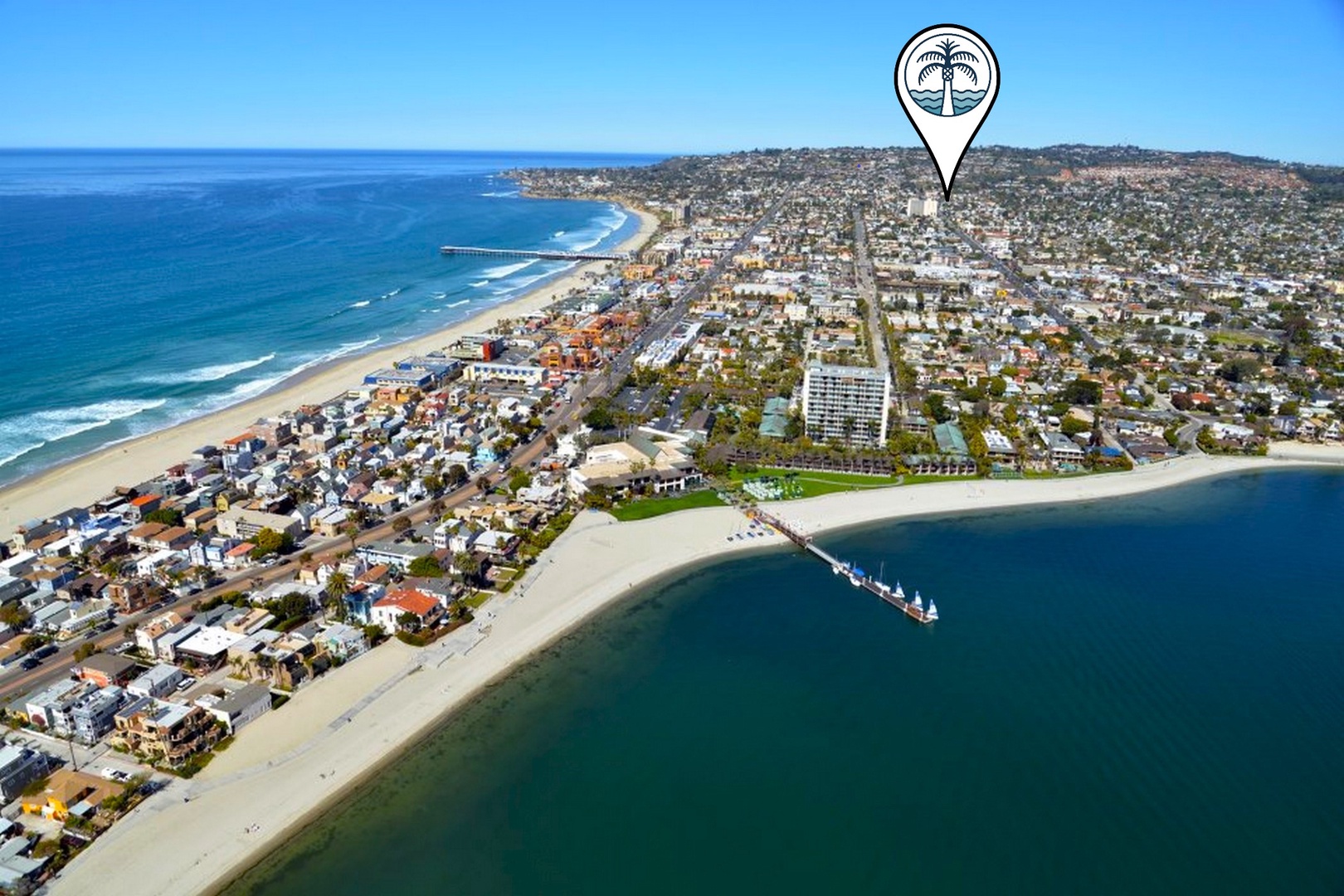 Miles of beaches and bay to explore