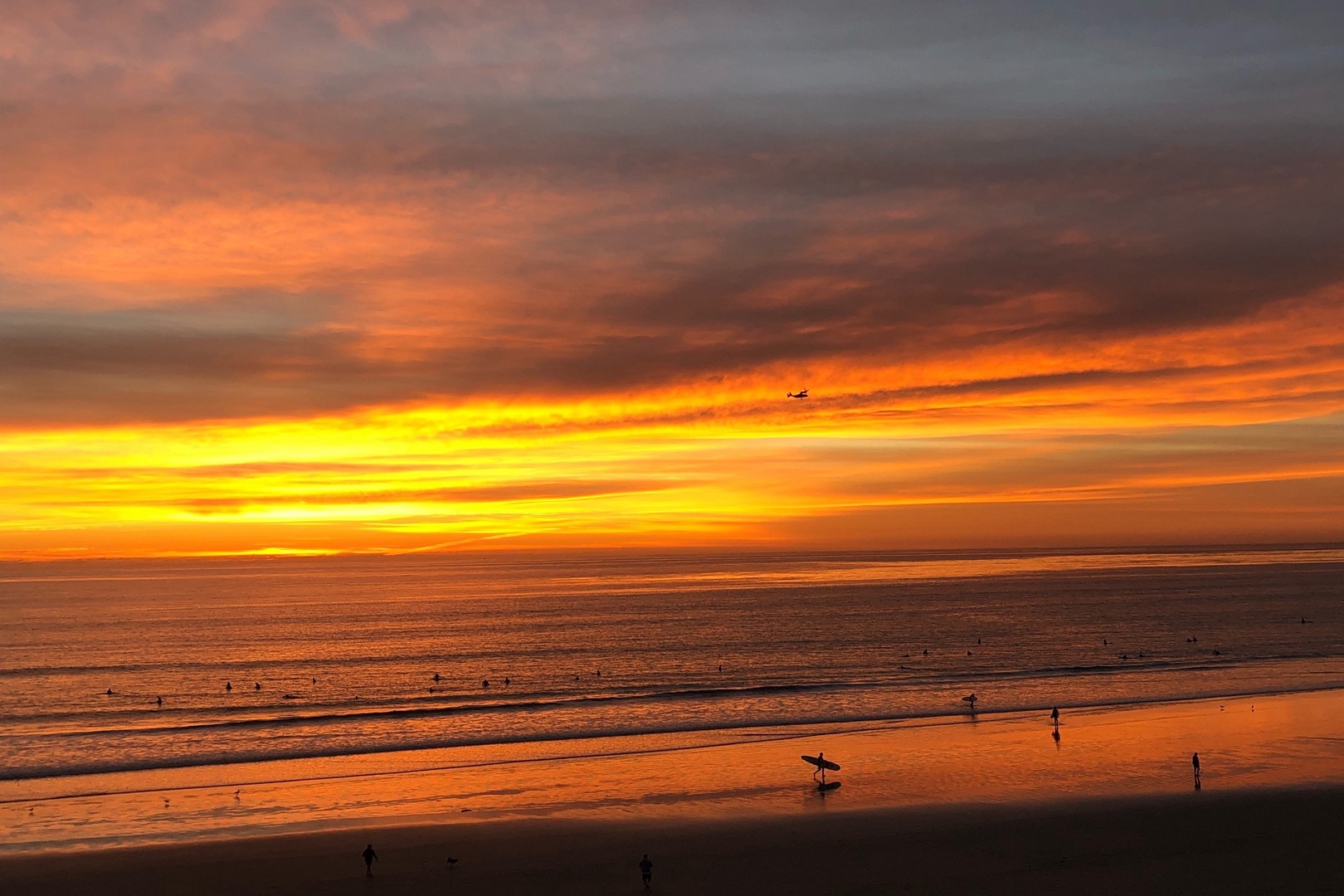 Pacific Ocean sunset
