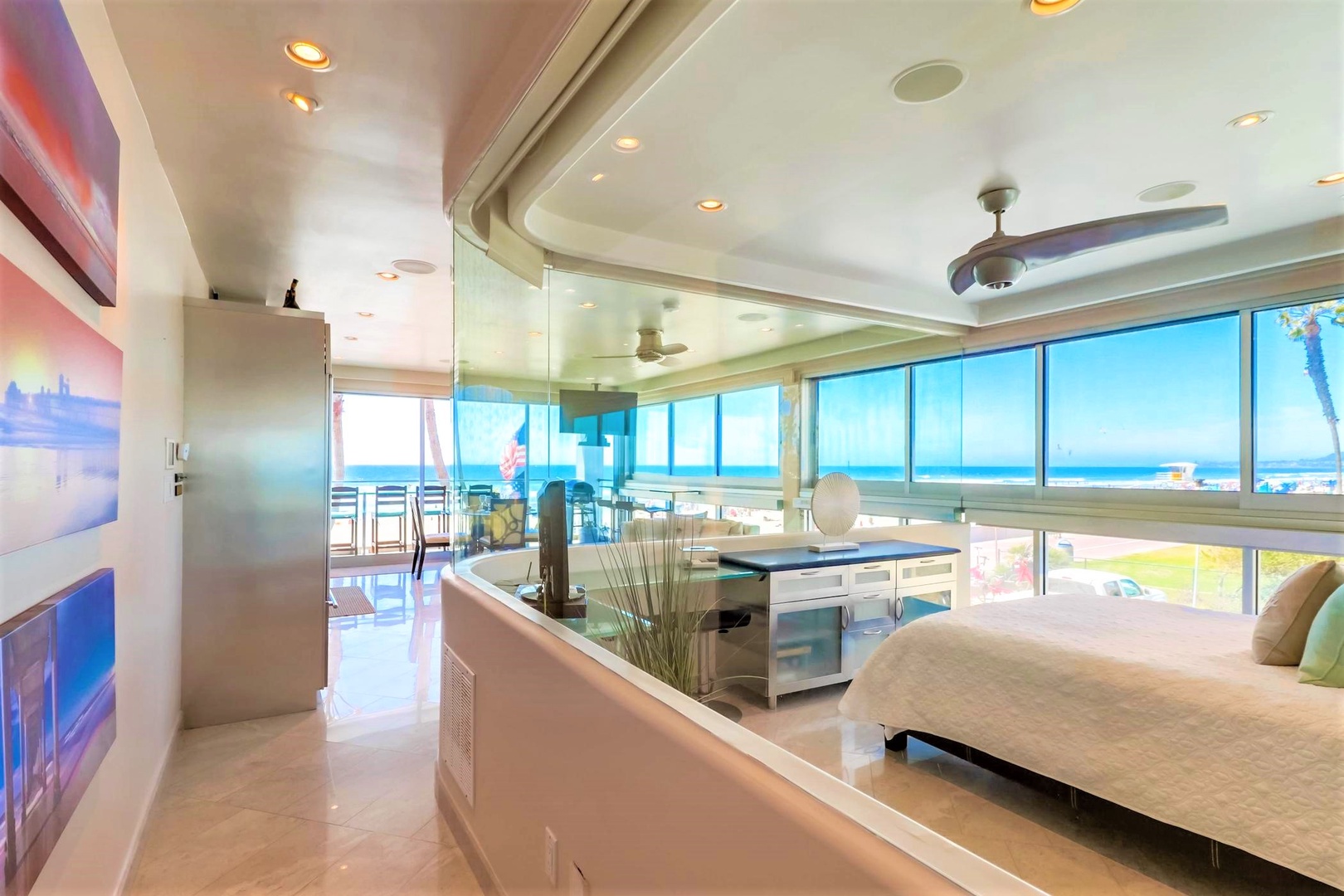View from entry hallway