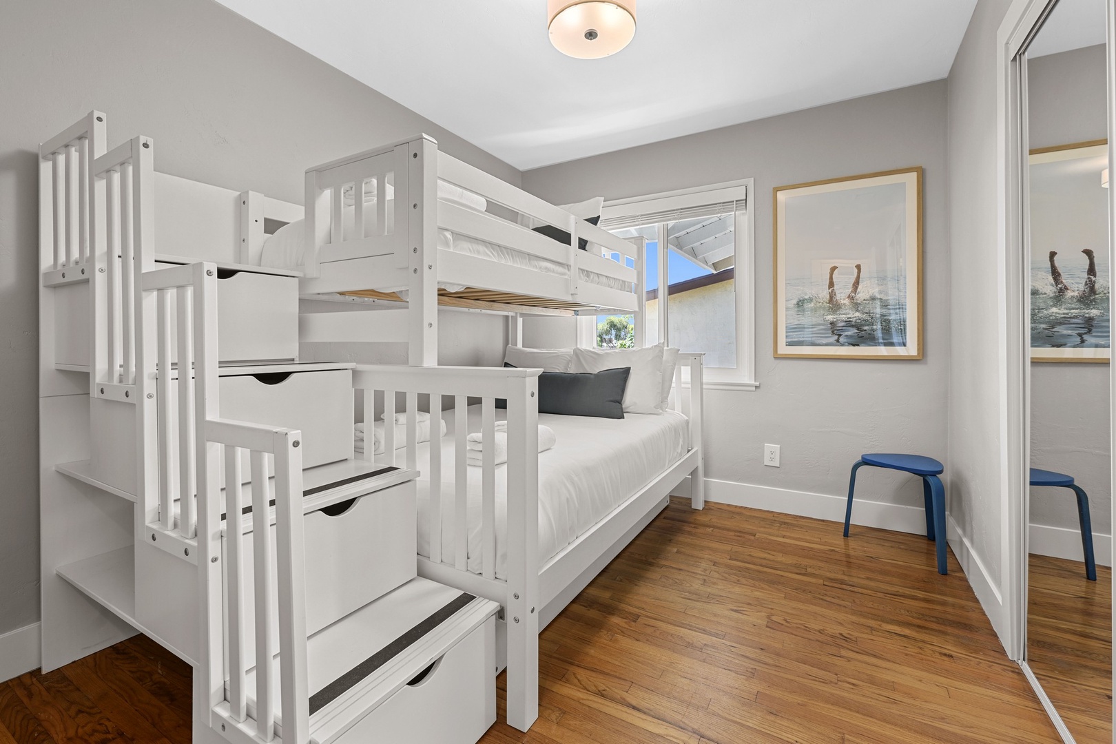 Bedroom 4 Twin/full bunk and trundle