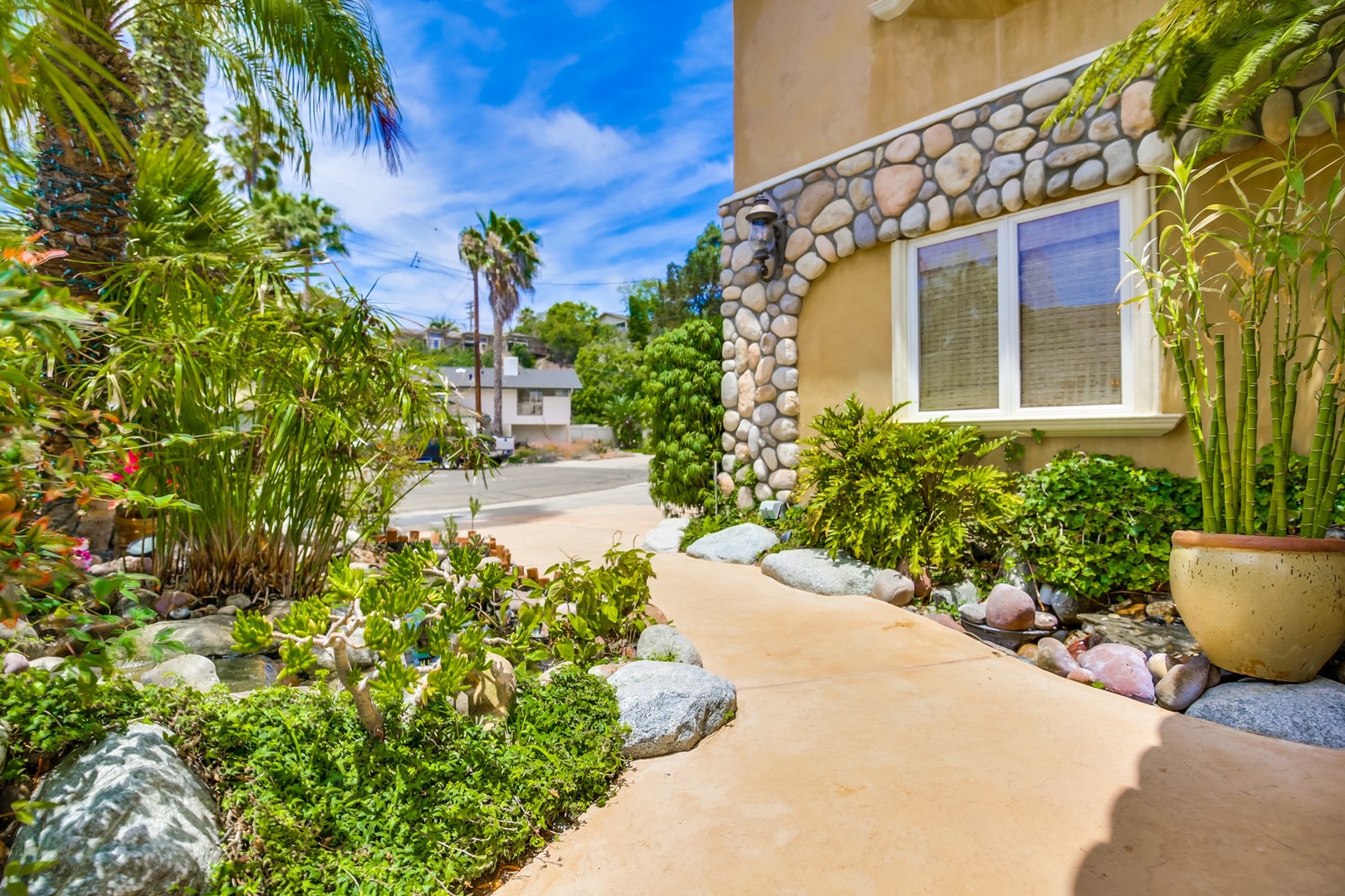 Walkway to home