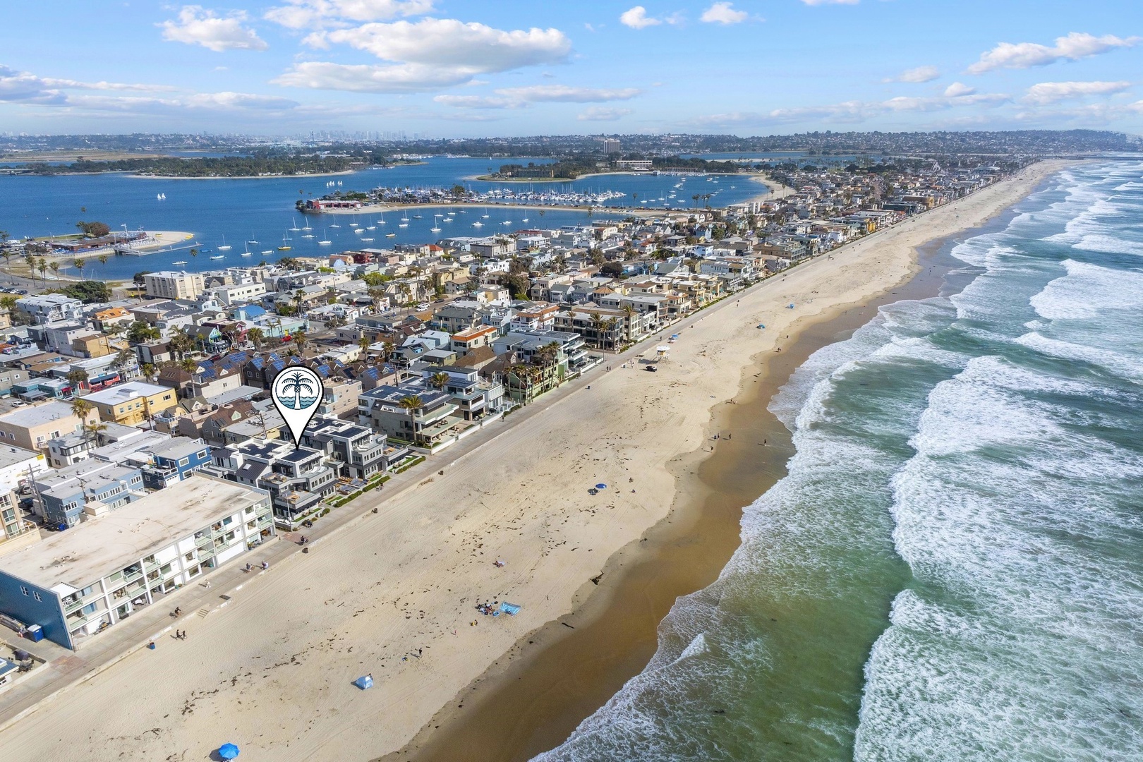 Beautiful Mission Beach and Bay