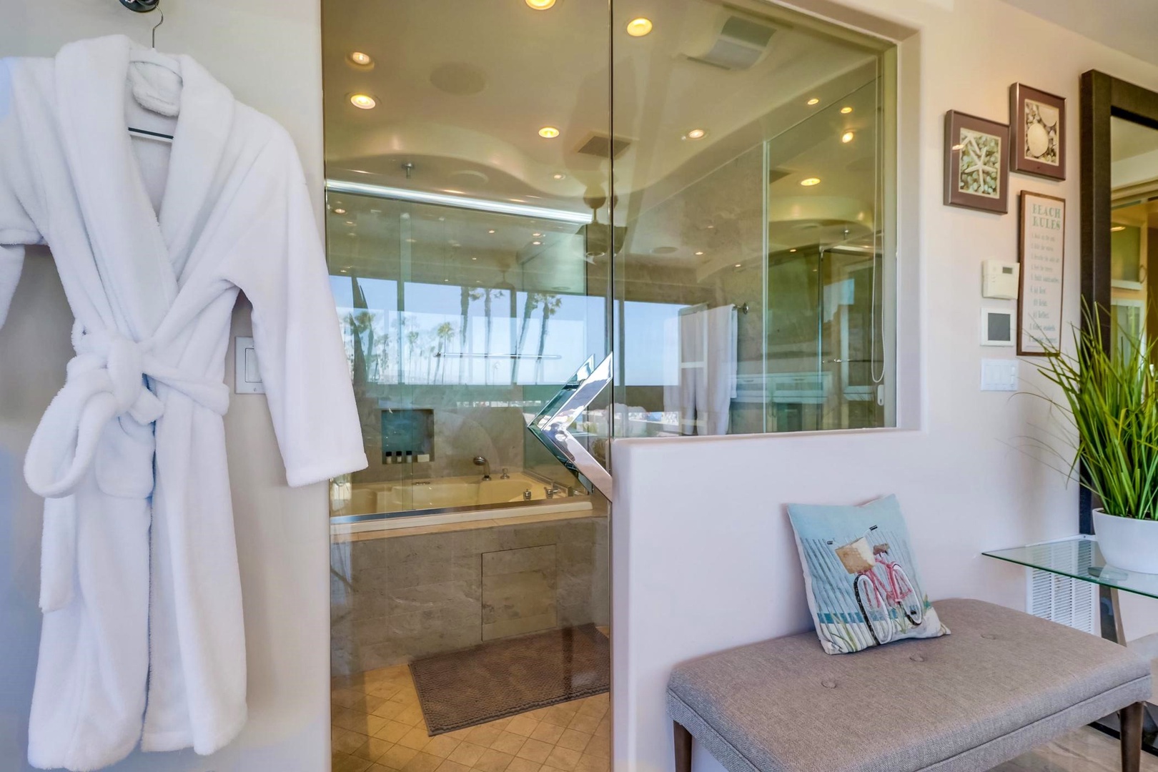 Master bathroom
