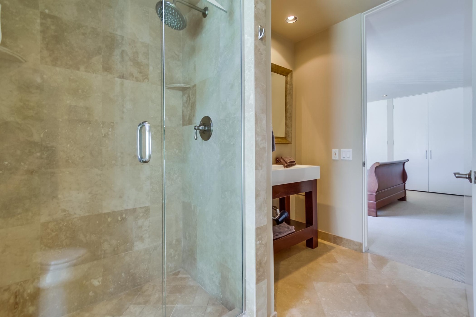 Bathroom 2 with walk-in shower