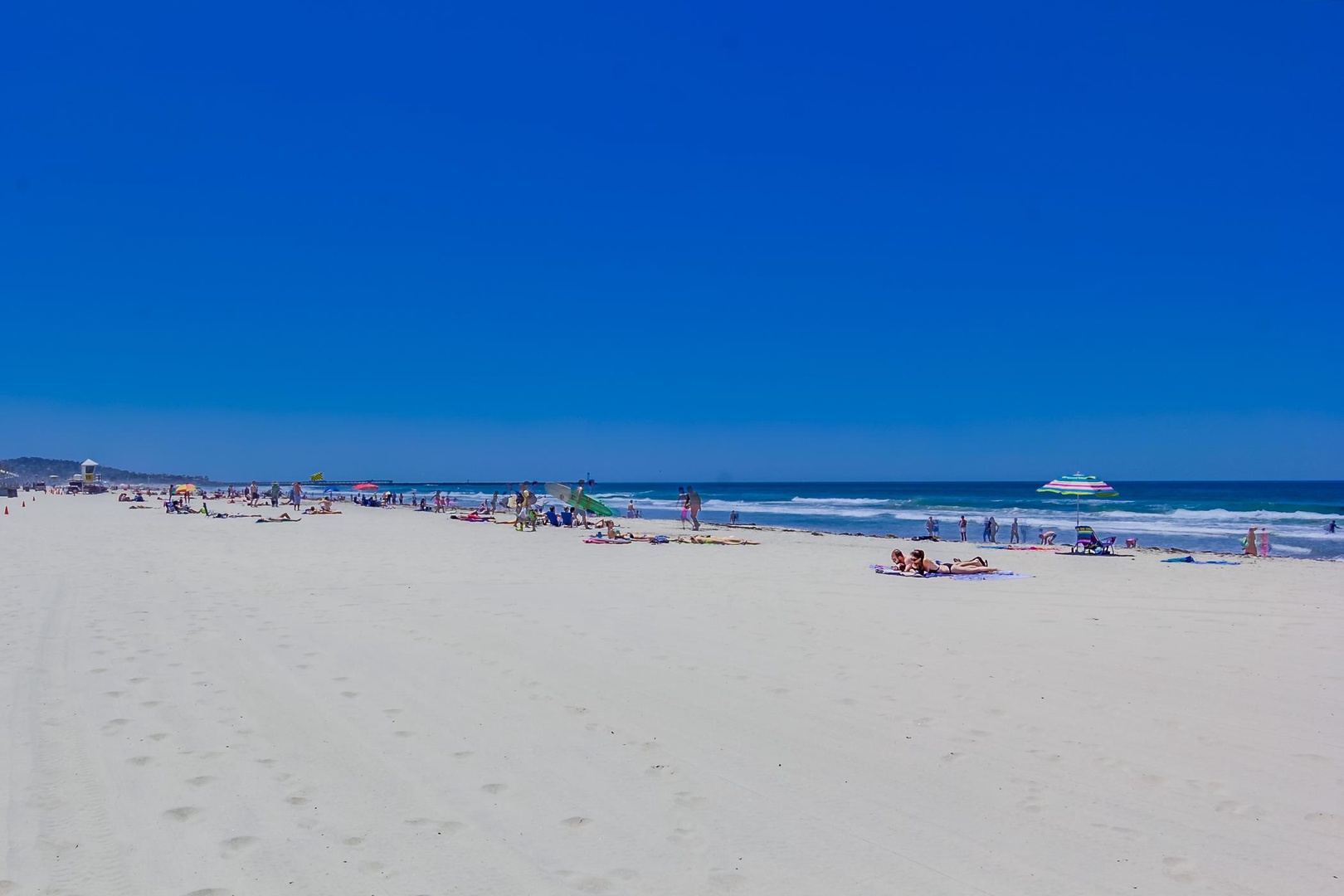 Miles of ocean and beach views