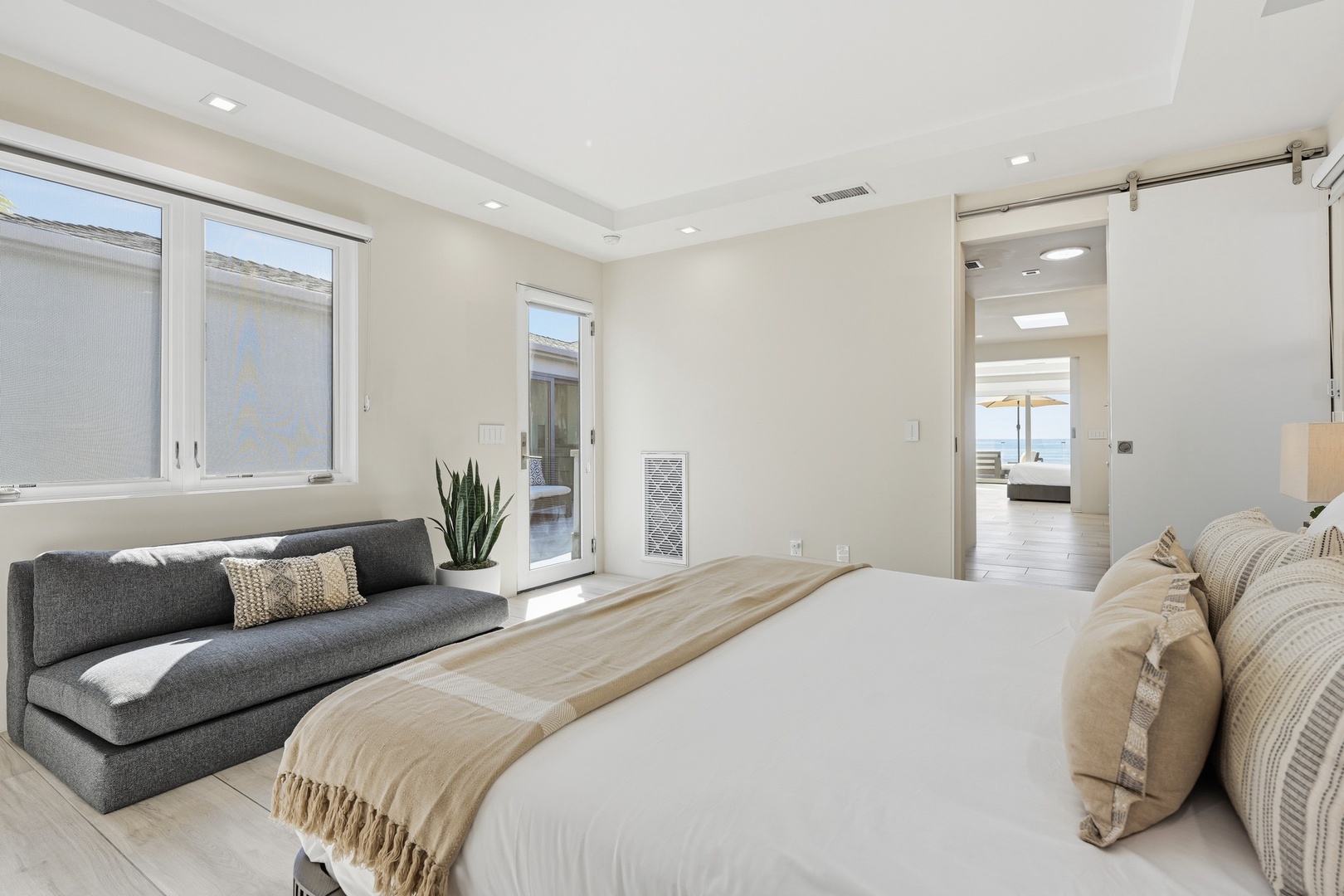 Primary Suite 2 with courtyard access