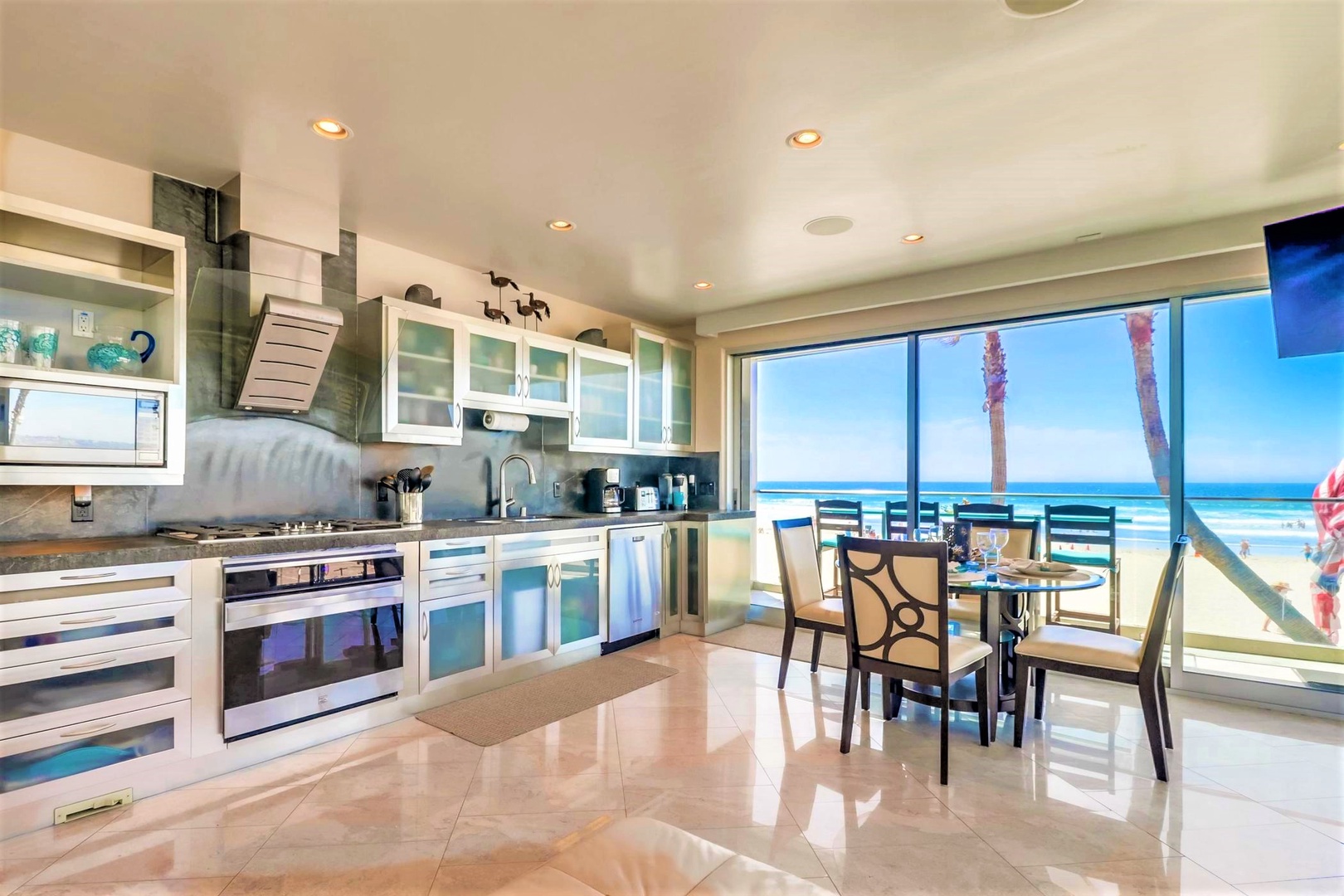 Full-size and loaded kitchen