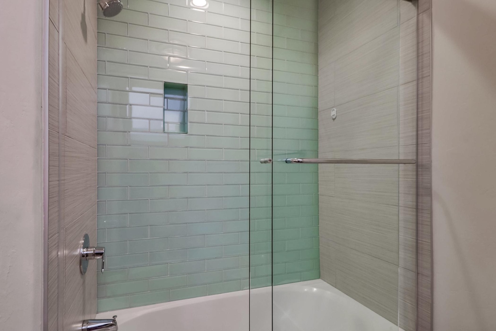 3rd level hall bath - walk-in shower