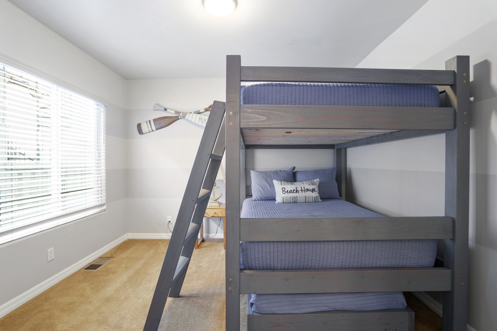 Full over full bunk with twin trundle