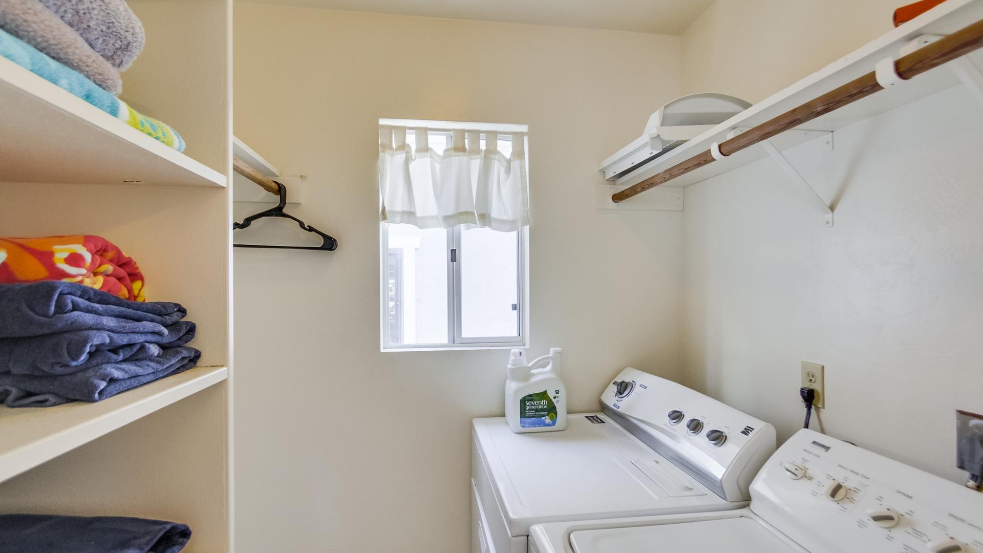 Laundry room in Bedroom 2