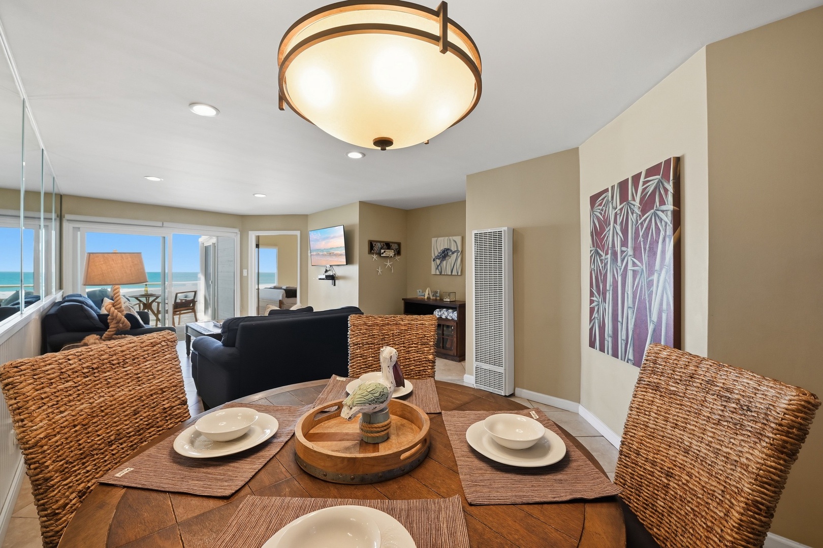 Sunset dining for four