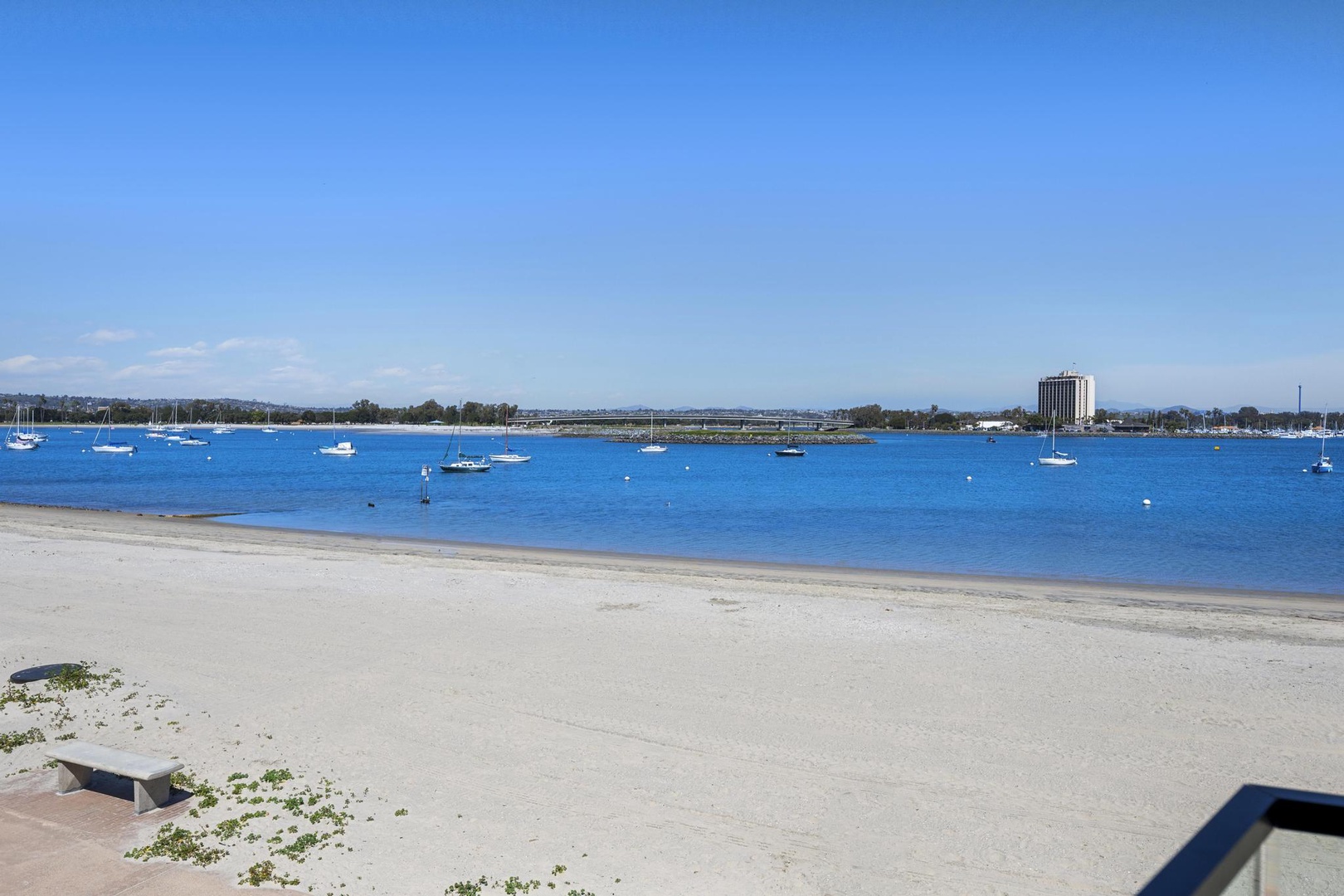 Tranquil waters of Mission Bay