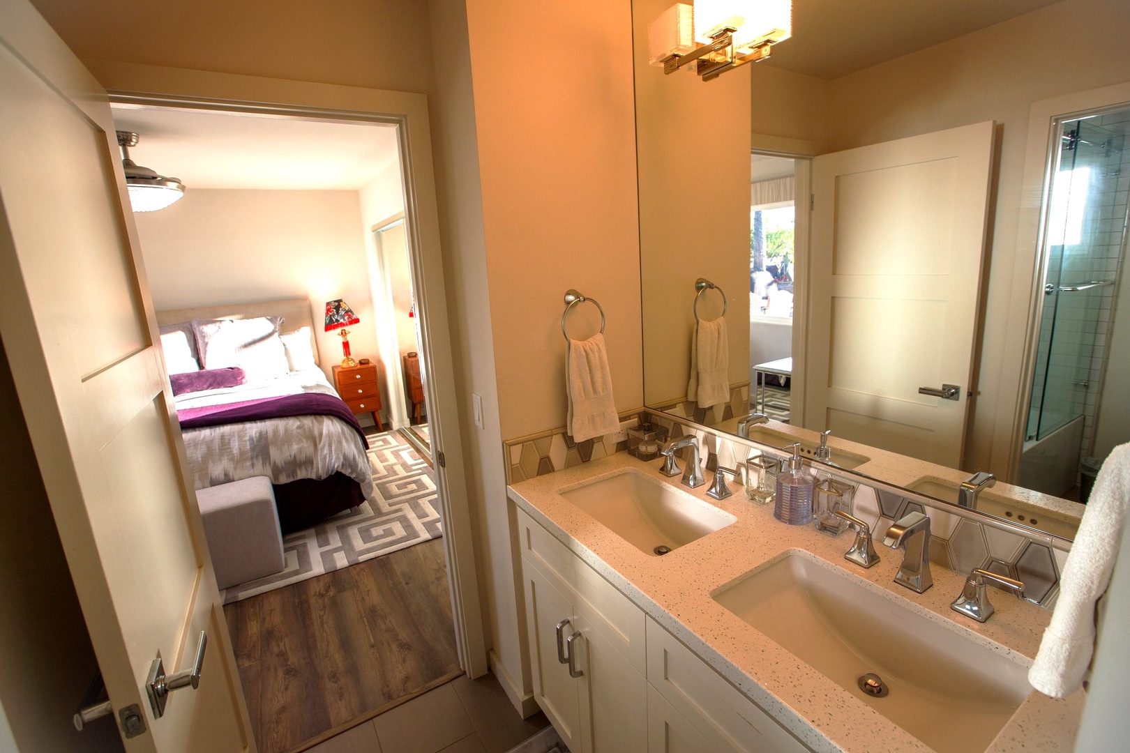 Jack and Jill bath - Bedrooms 2 and 3