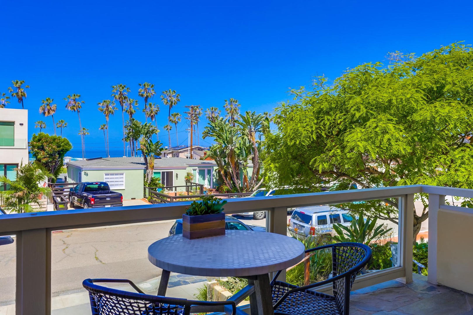 Oceanview balcony