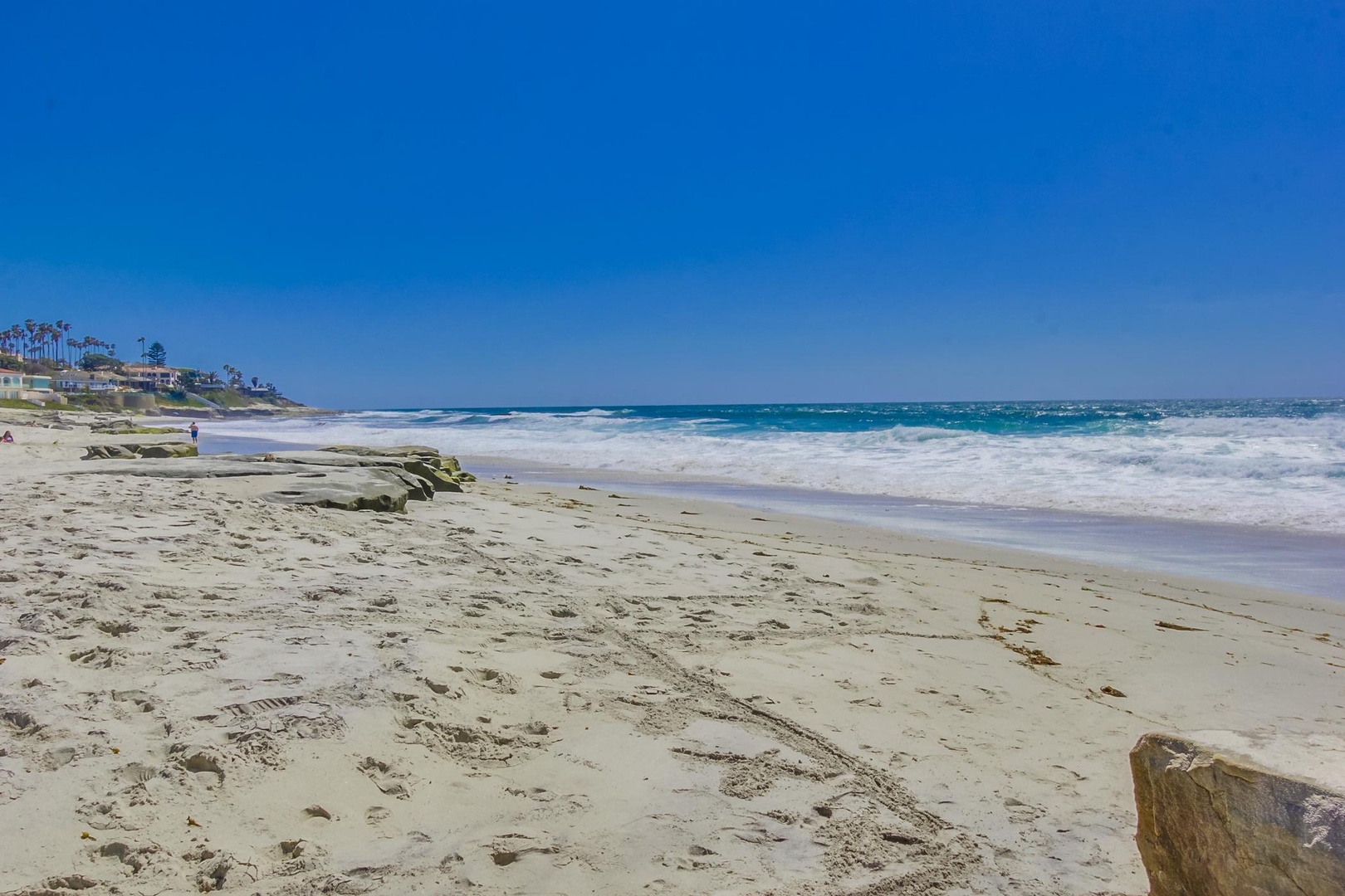Picture long walks on this beach