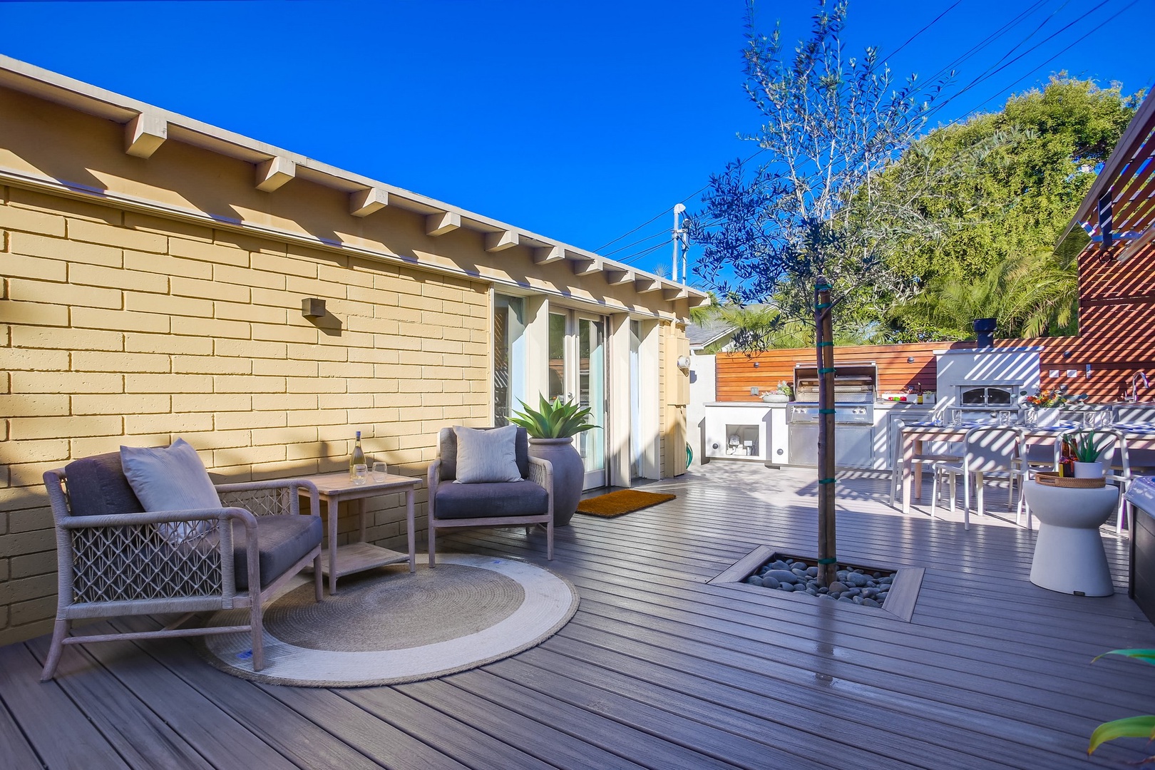 Outdoor patio space