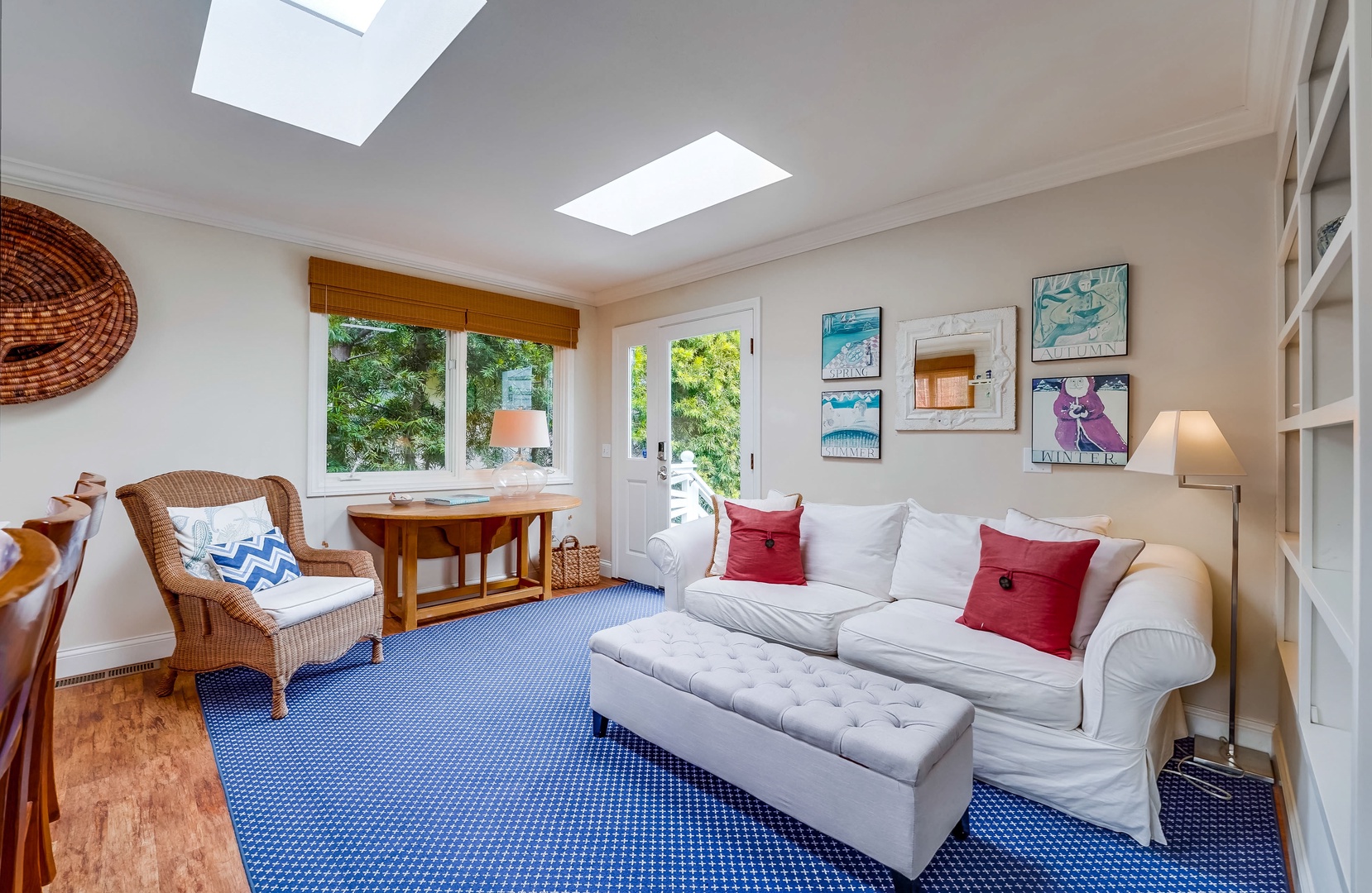 Open concept floor plan